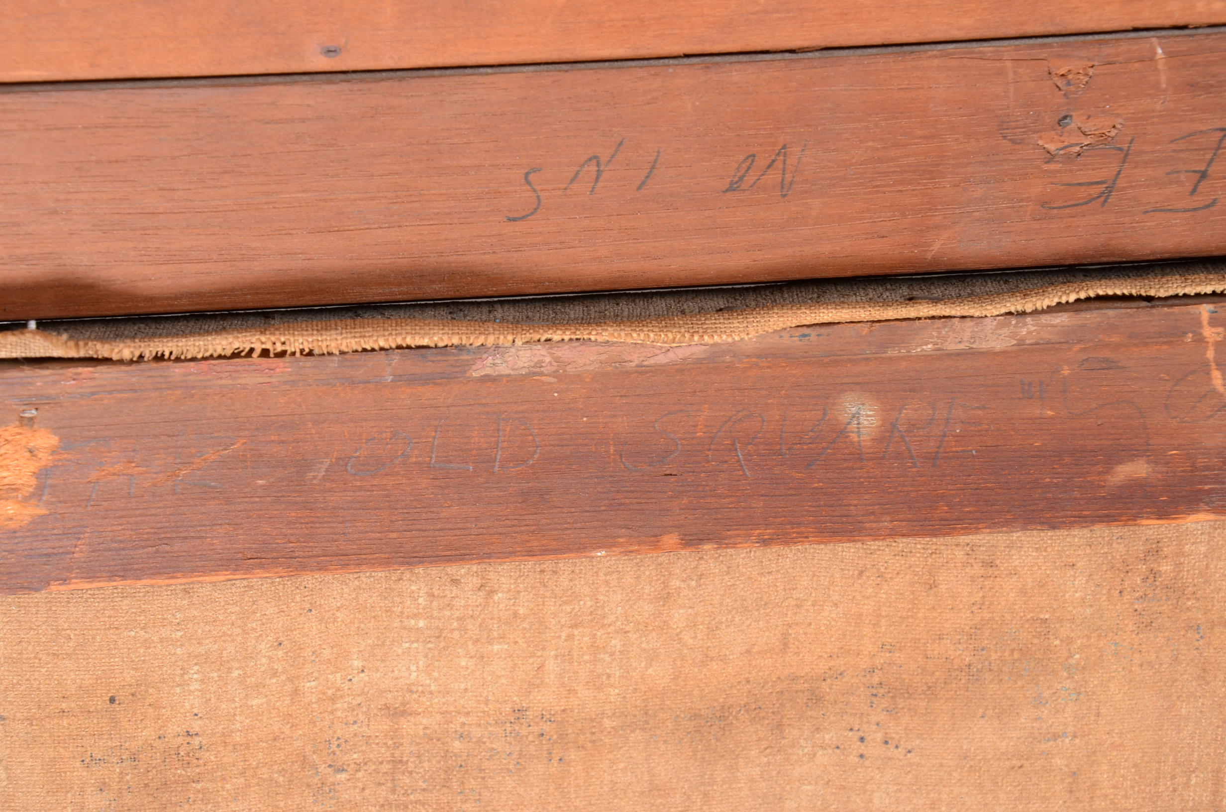 Original Paul Rohland Oil on Canvas Painting