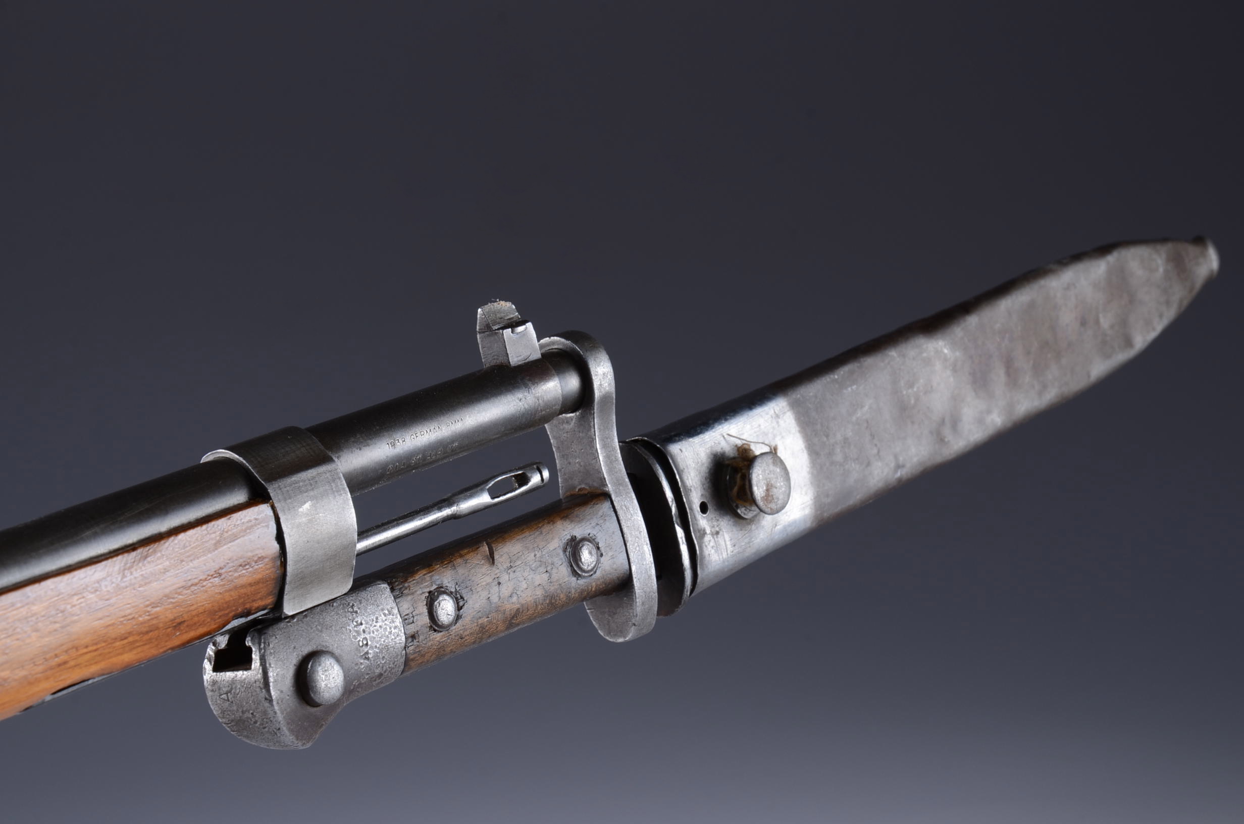 1944 M1938 Turk Mauser K. Kale World War Two .38 and Bayonet