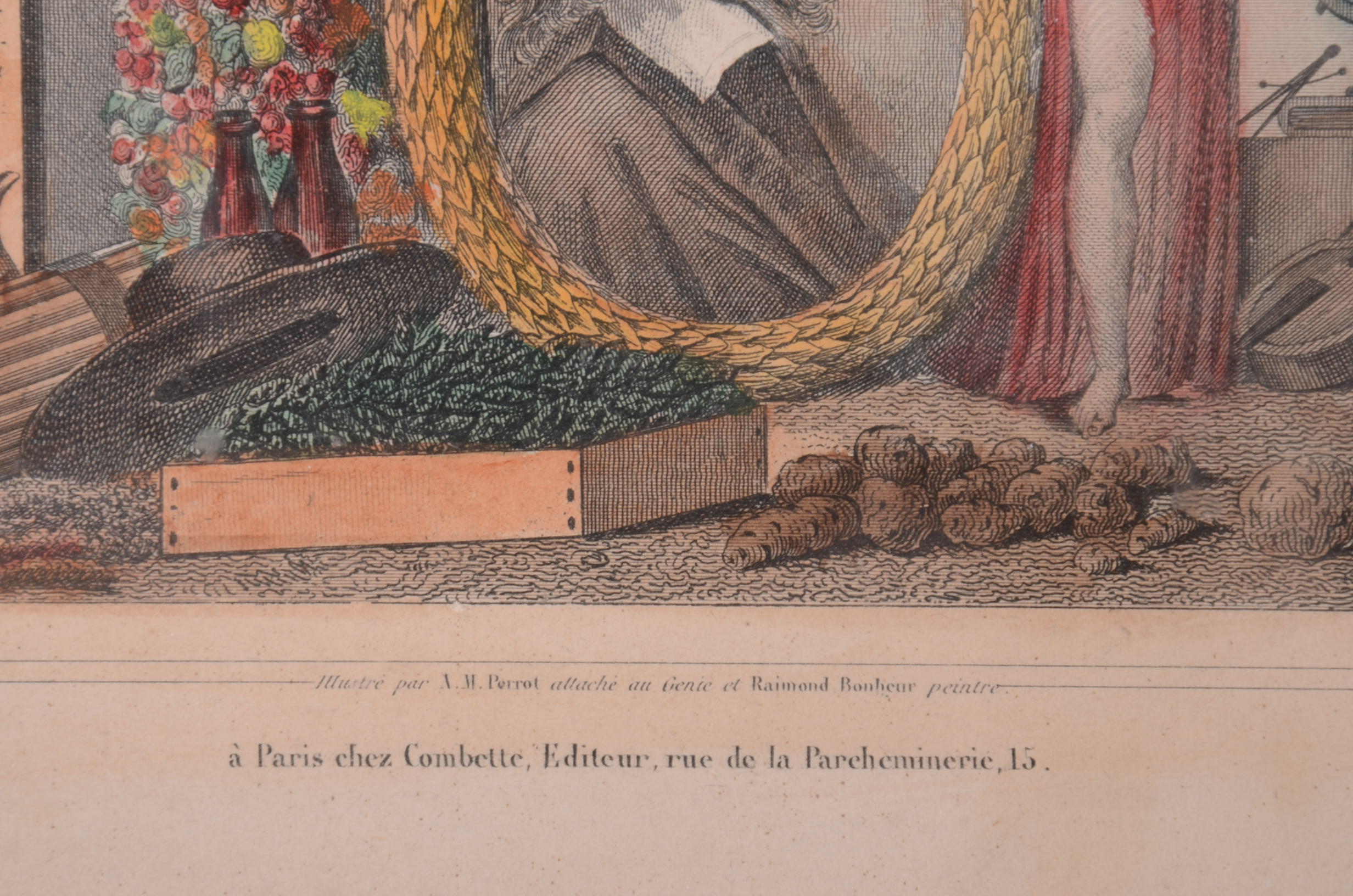 Dept. D'Indre et Loire 1854 Steel Engraved Map