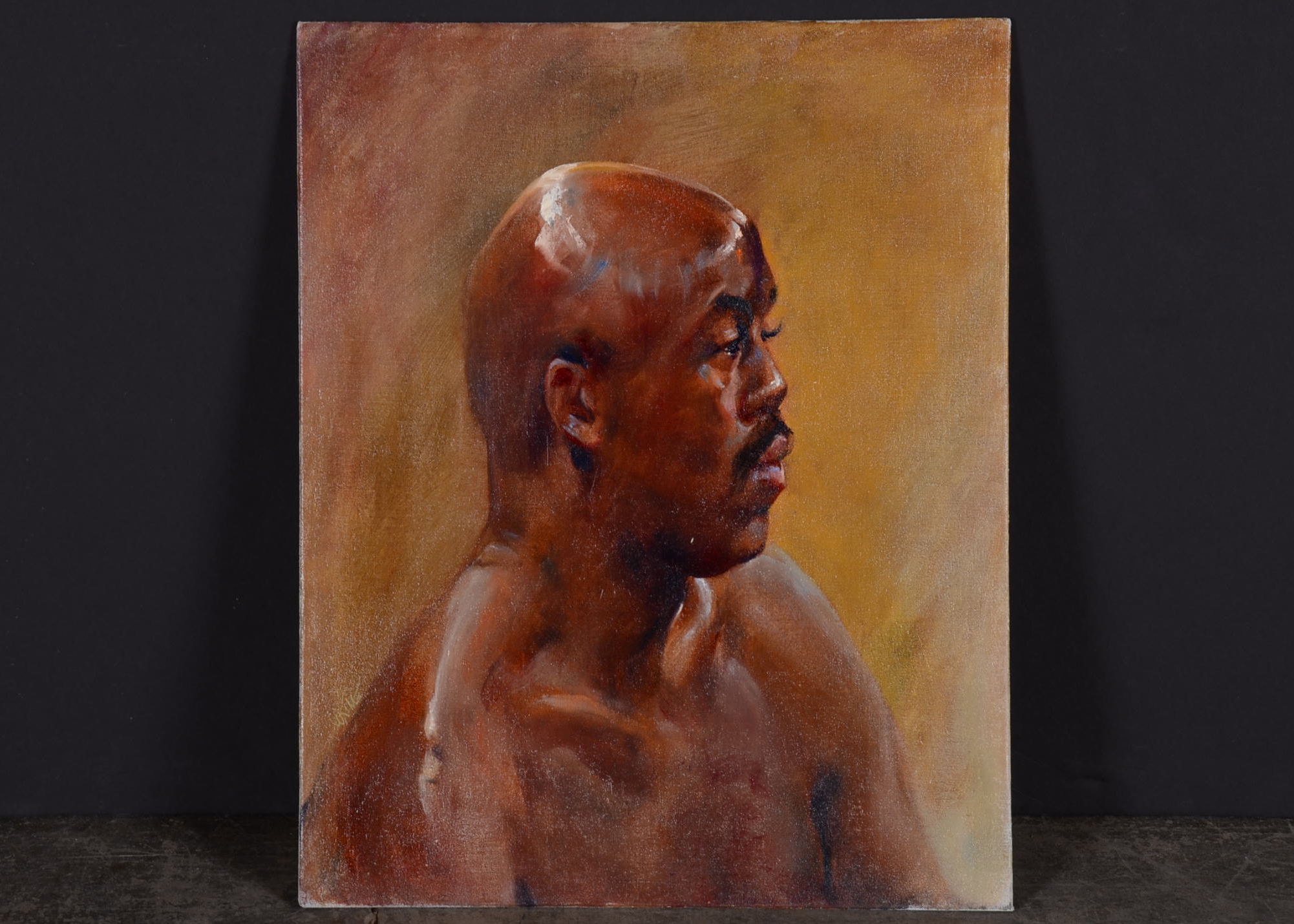 Original Wesley Kime Oil on Board 