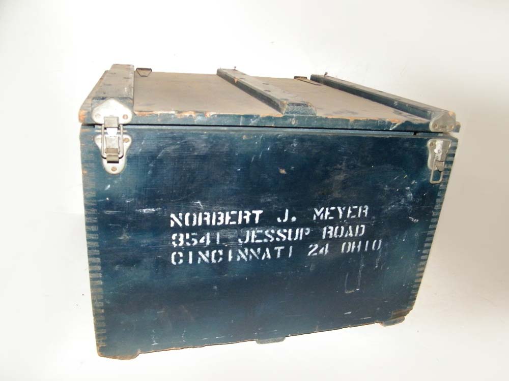 WWII US Navy Storage Box