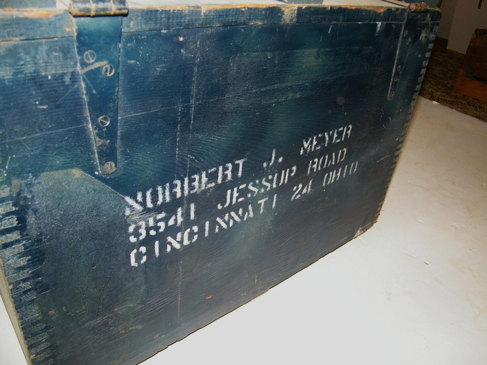 WWII US Navy Storage Box