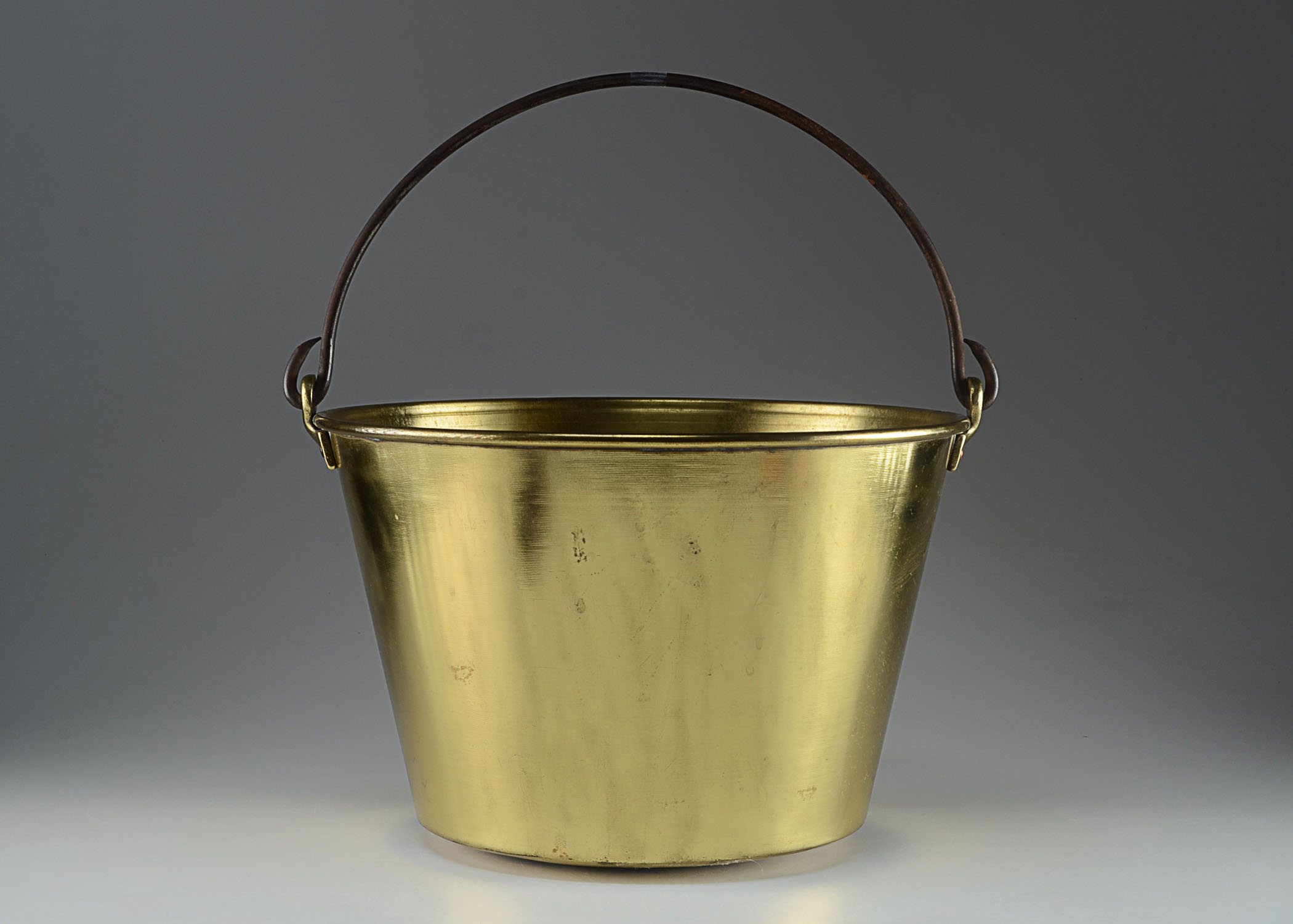 Antique Brass Bucket