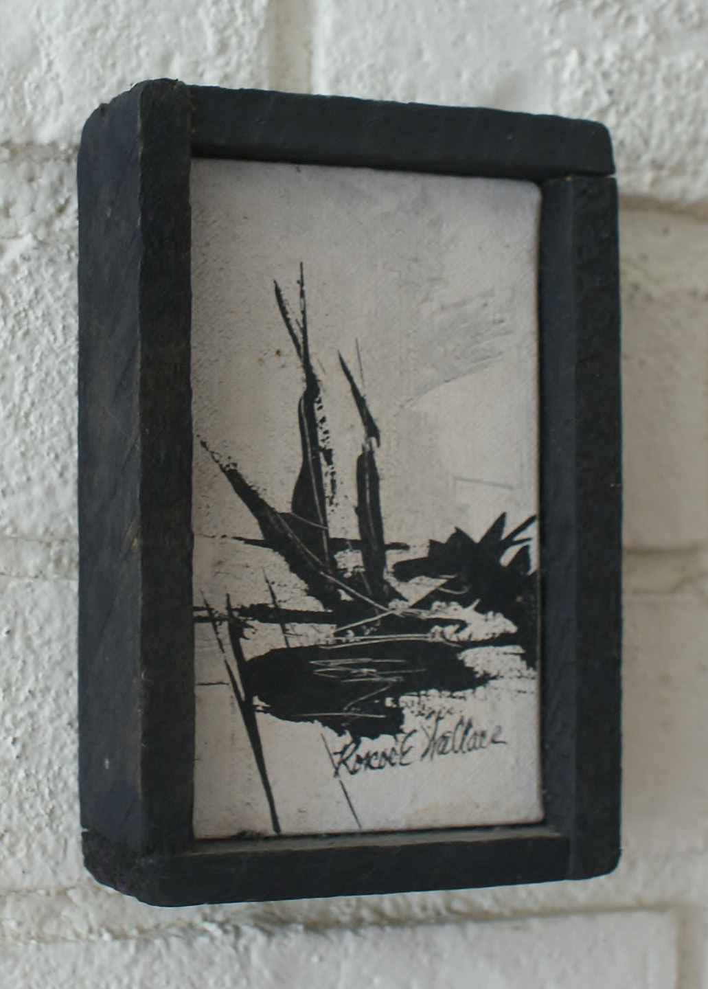 Roscoe Wallace Original Oil on Canvas Sailboat 17