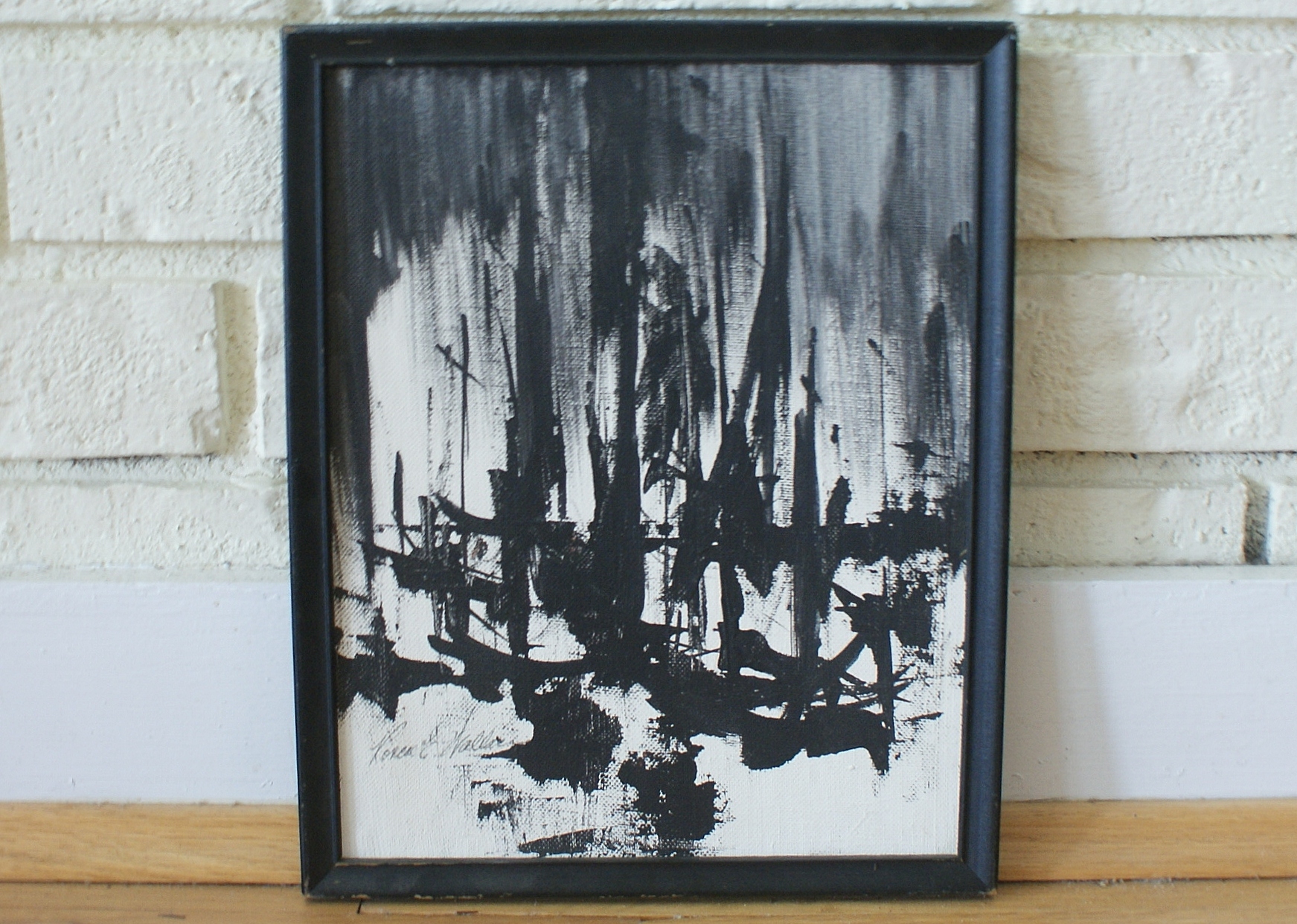 Roscoe Wallace Original Oil on Canvas Sailboat 19