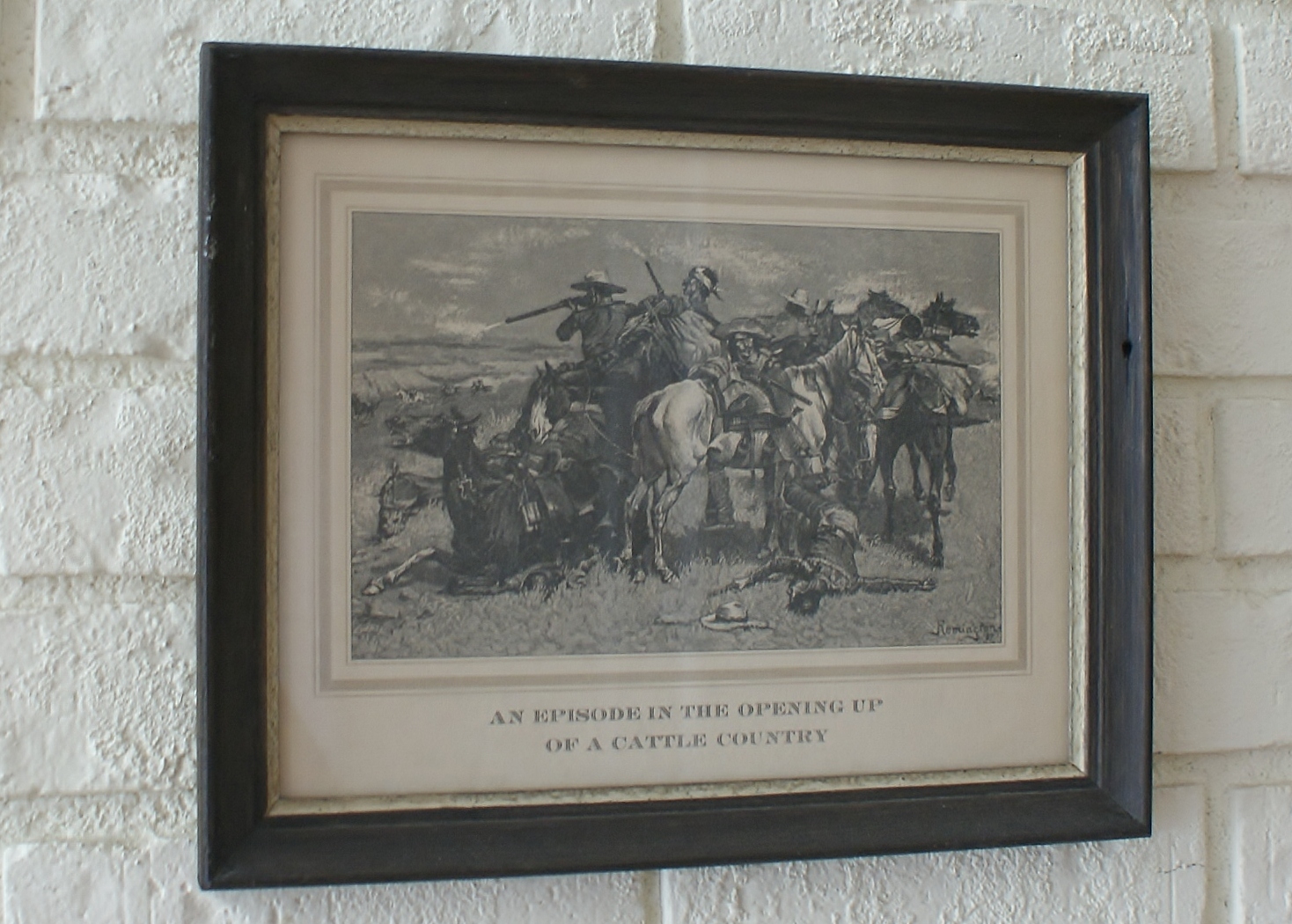 Frederic Remington Western Print