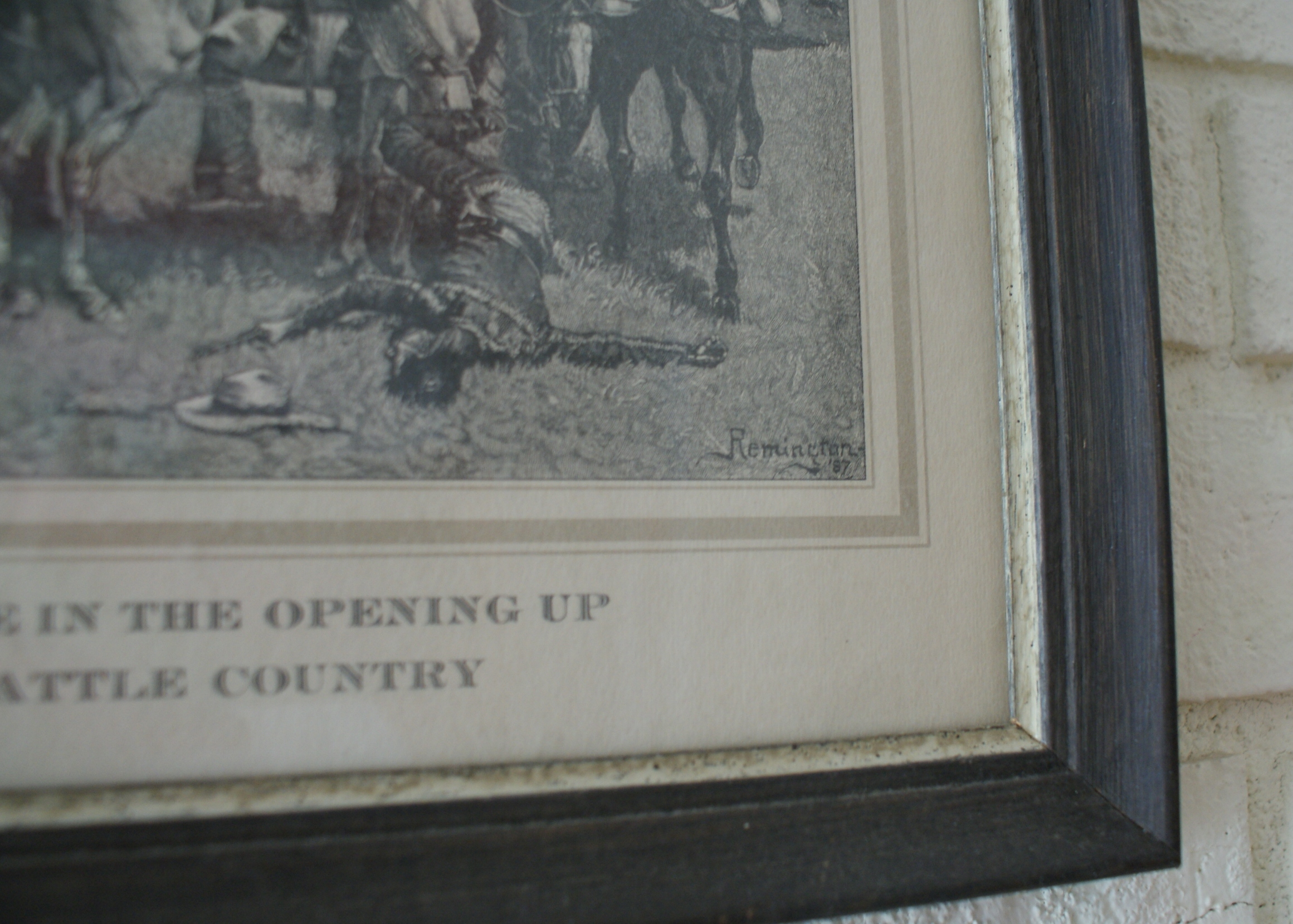 Frederic Remington Western Print