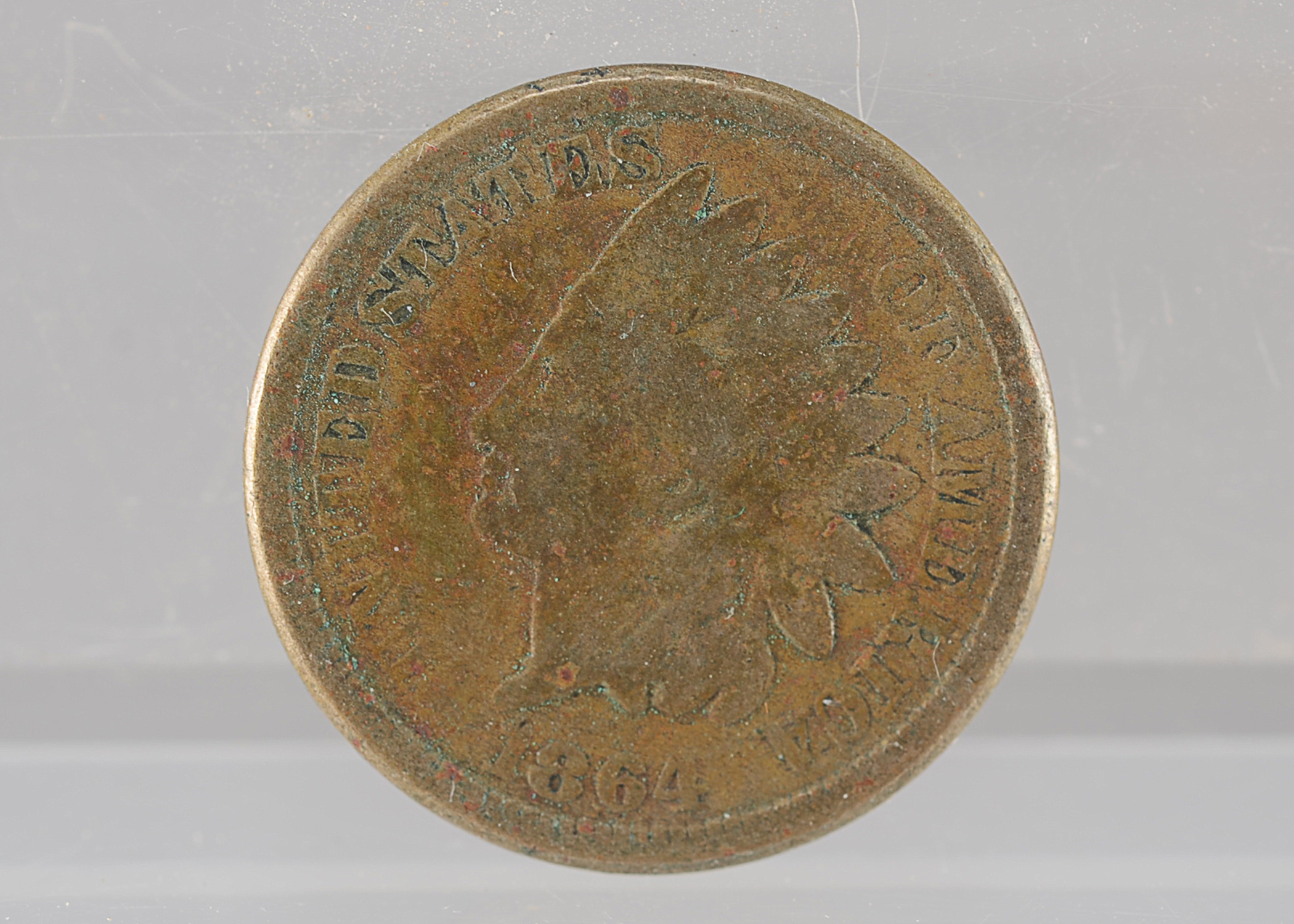 1864 Indian Head penny