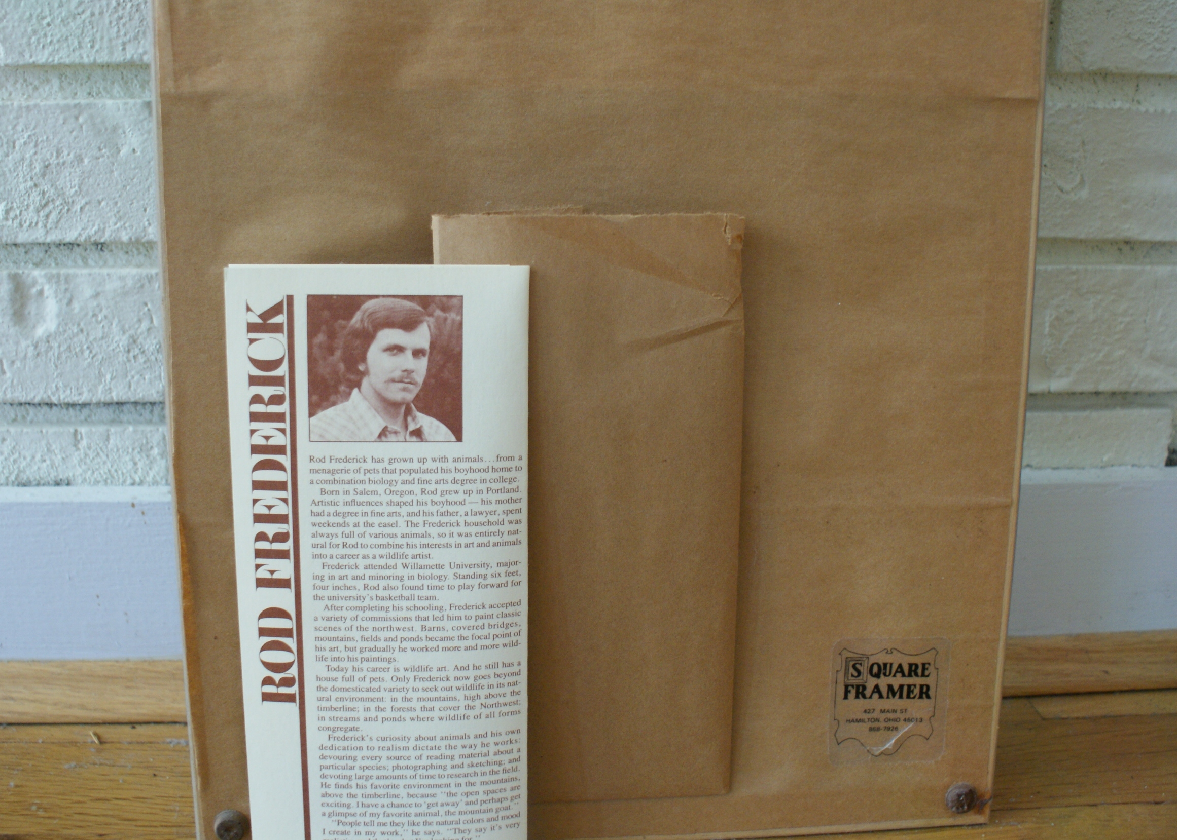 Rod Frederick Print of Mountain Goats