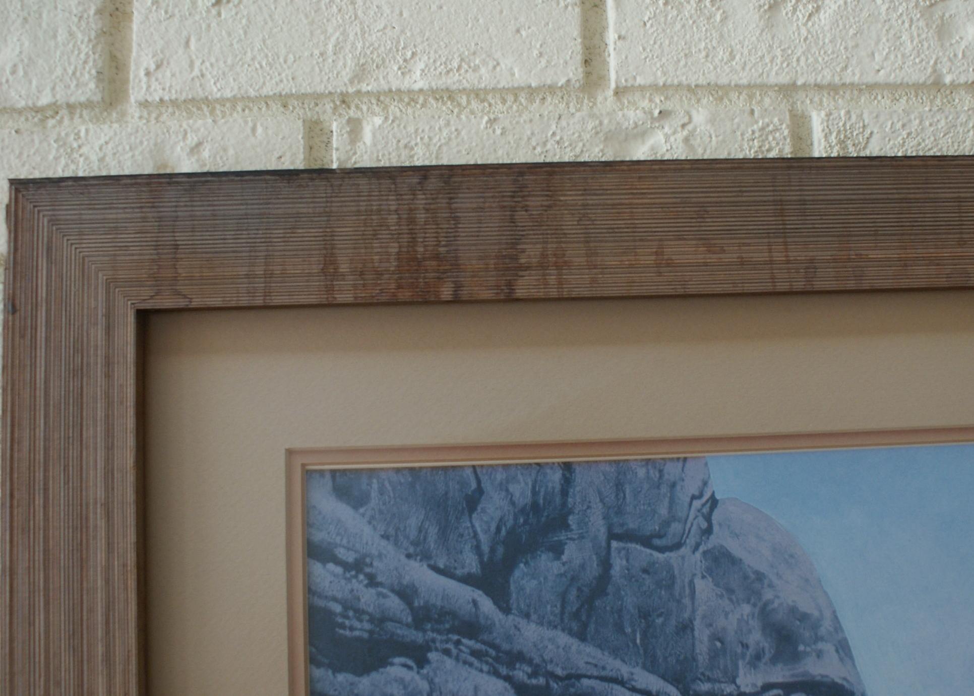 Frank McCarthy Print Native Americans On Cliff