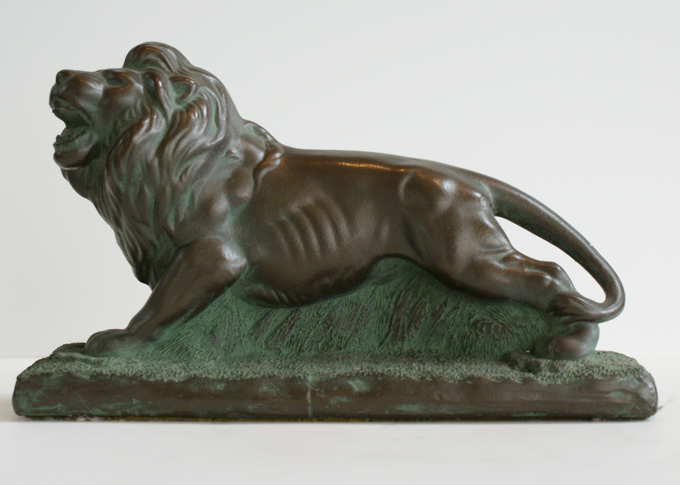 Ceramic Lion Sculpture