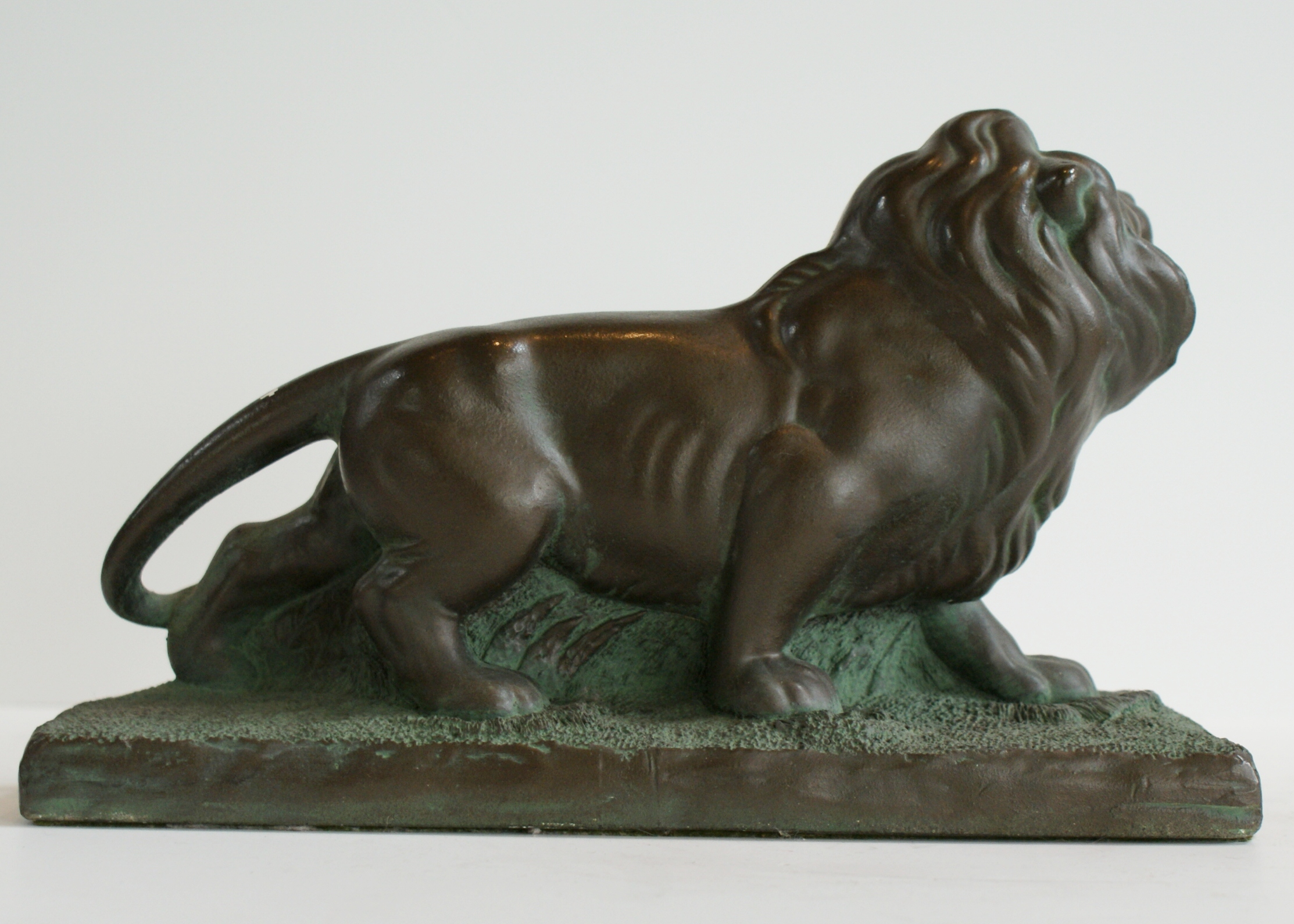 Ceramic Lion Sculpture
