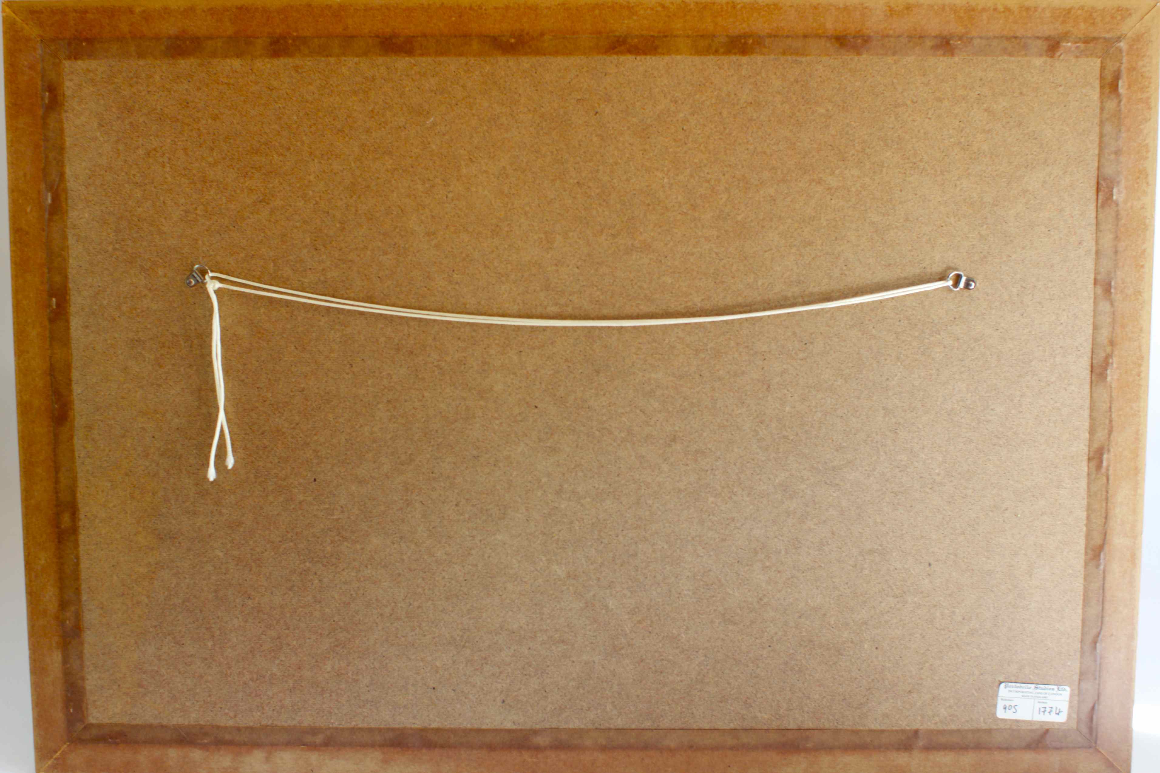 Reverse Glass Painting of Sailboats