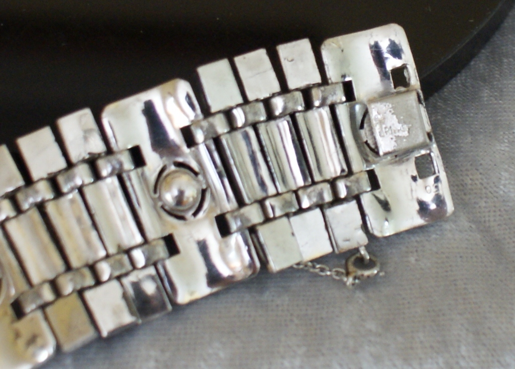 1940's Trifari Rhinestone Bracelet