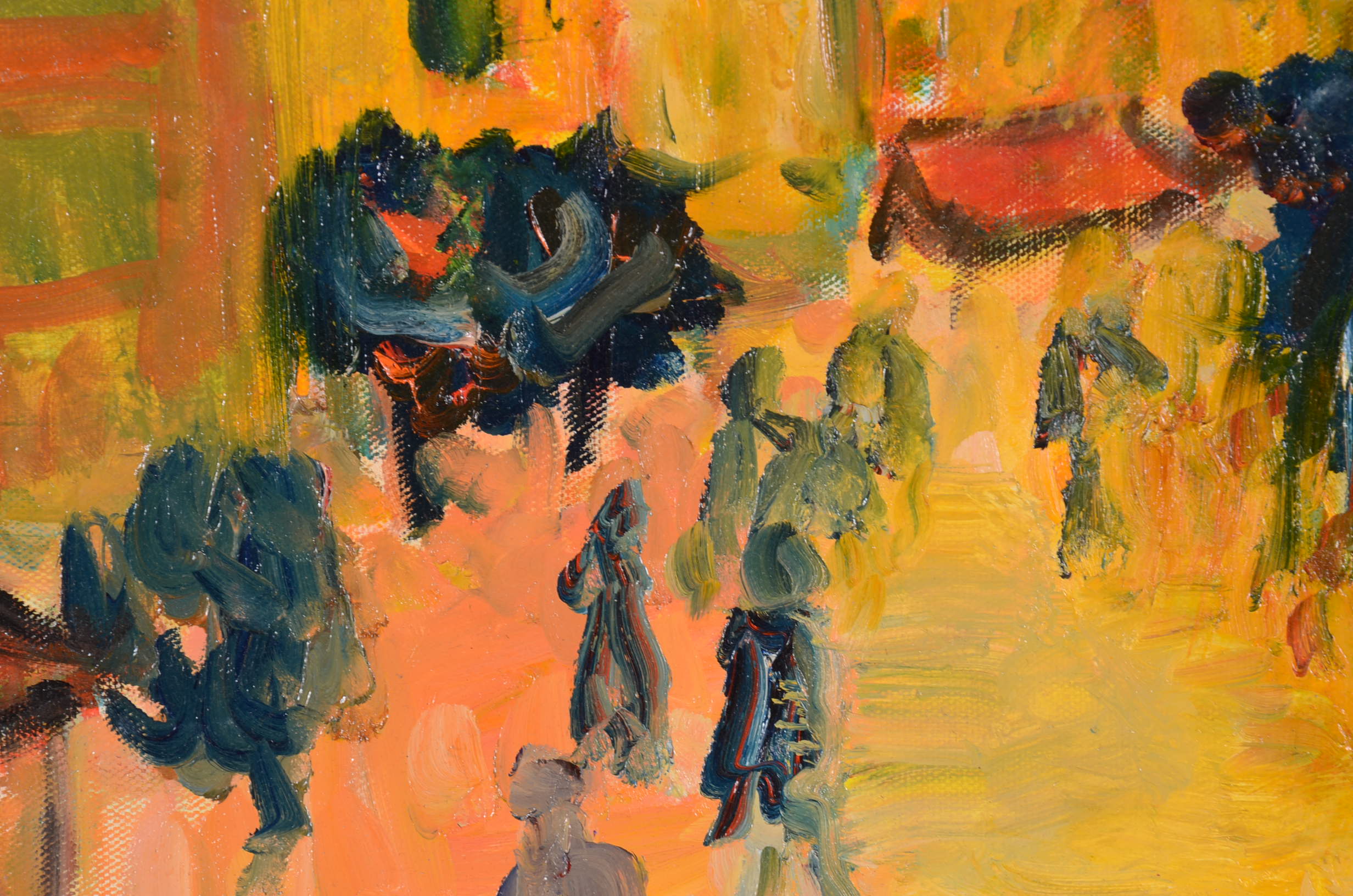 Original Oil on Canvas Painting Signed Charles Vavrina