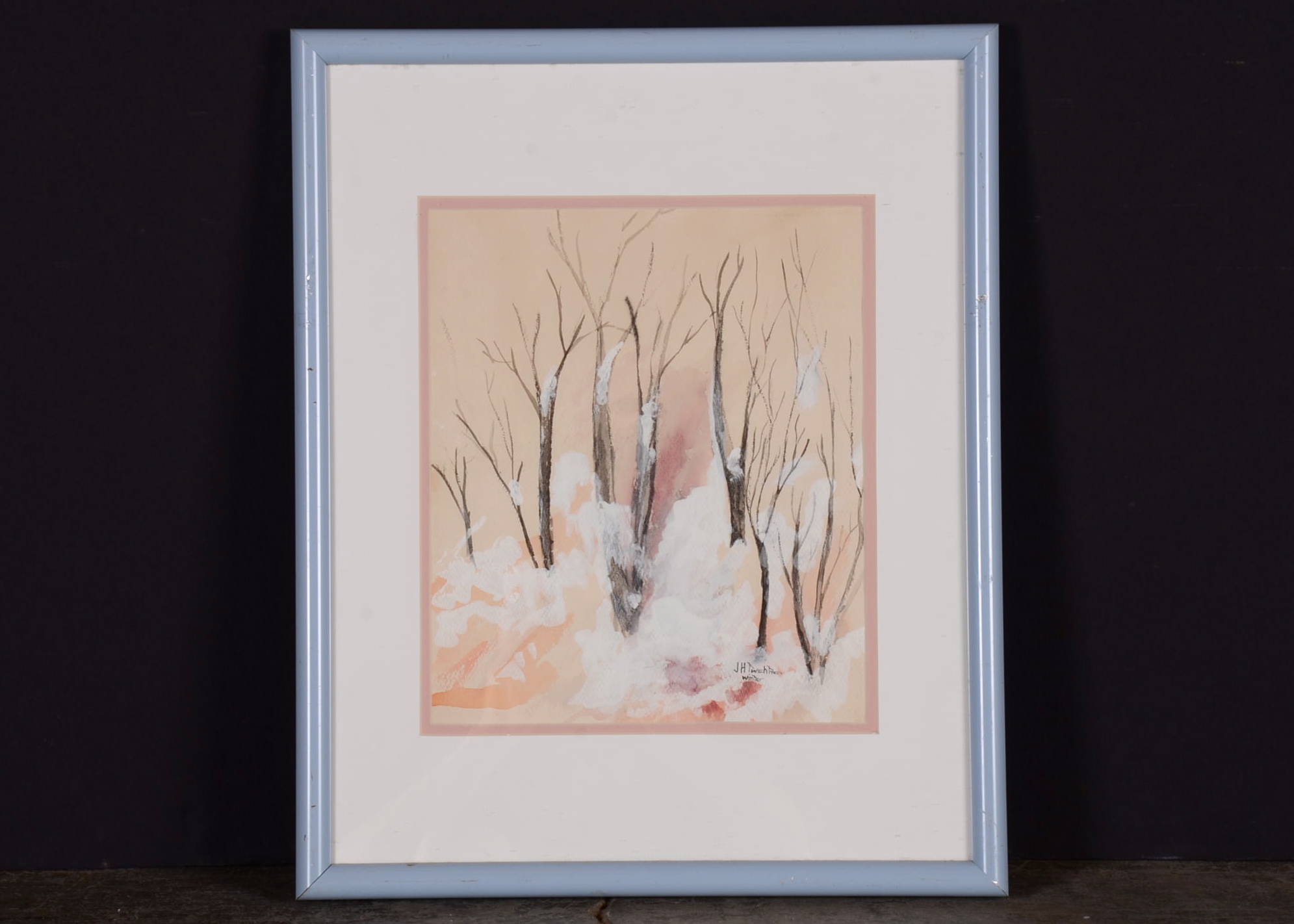 JH Twachtman Painting on Paper