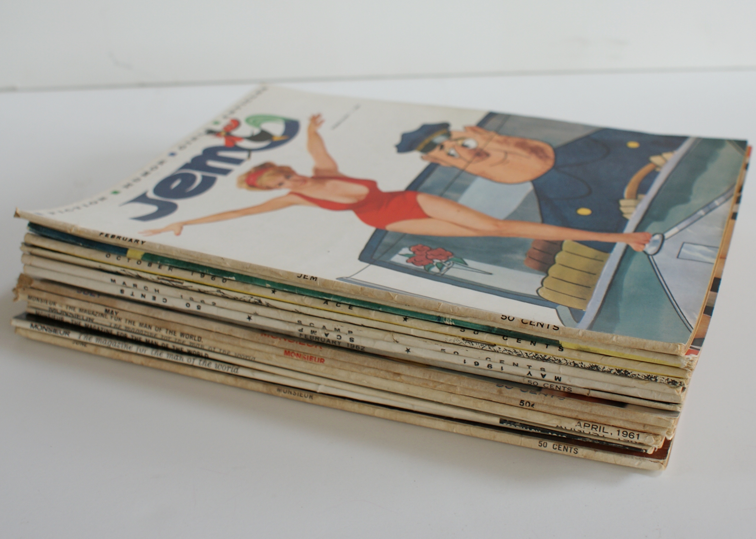 Vintage Pin up Magazine Lot