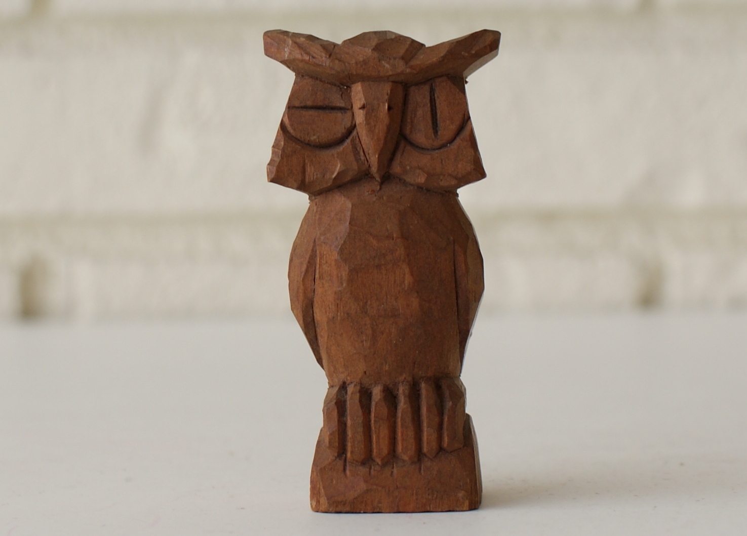 Little Folk Art Wooden Owl