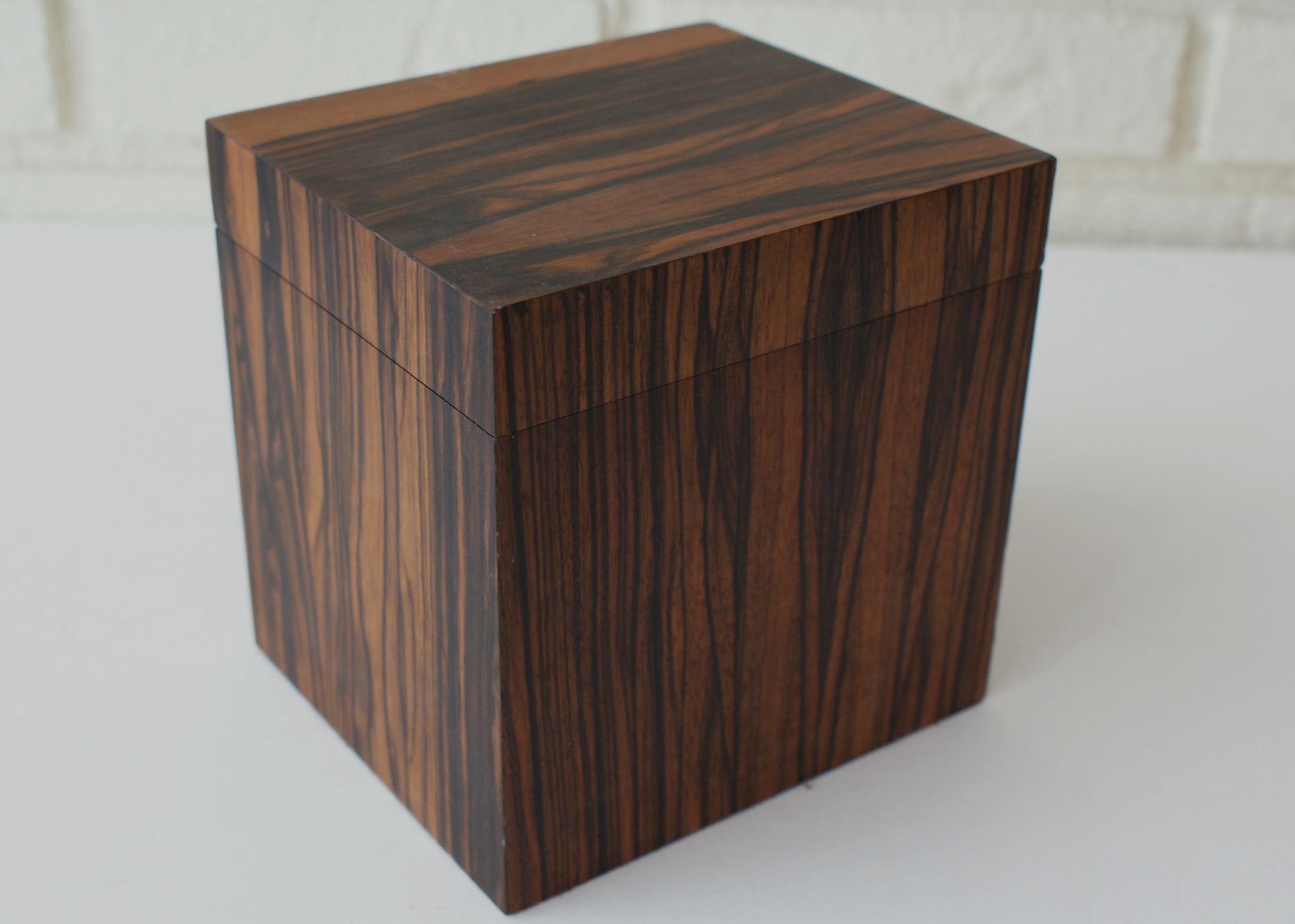 Mid Century Wooden Humidor 