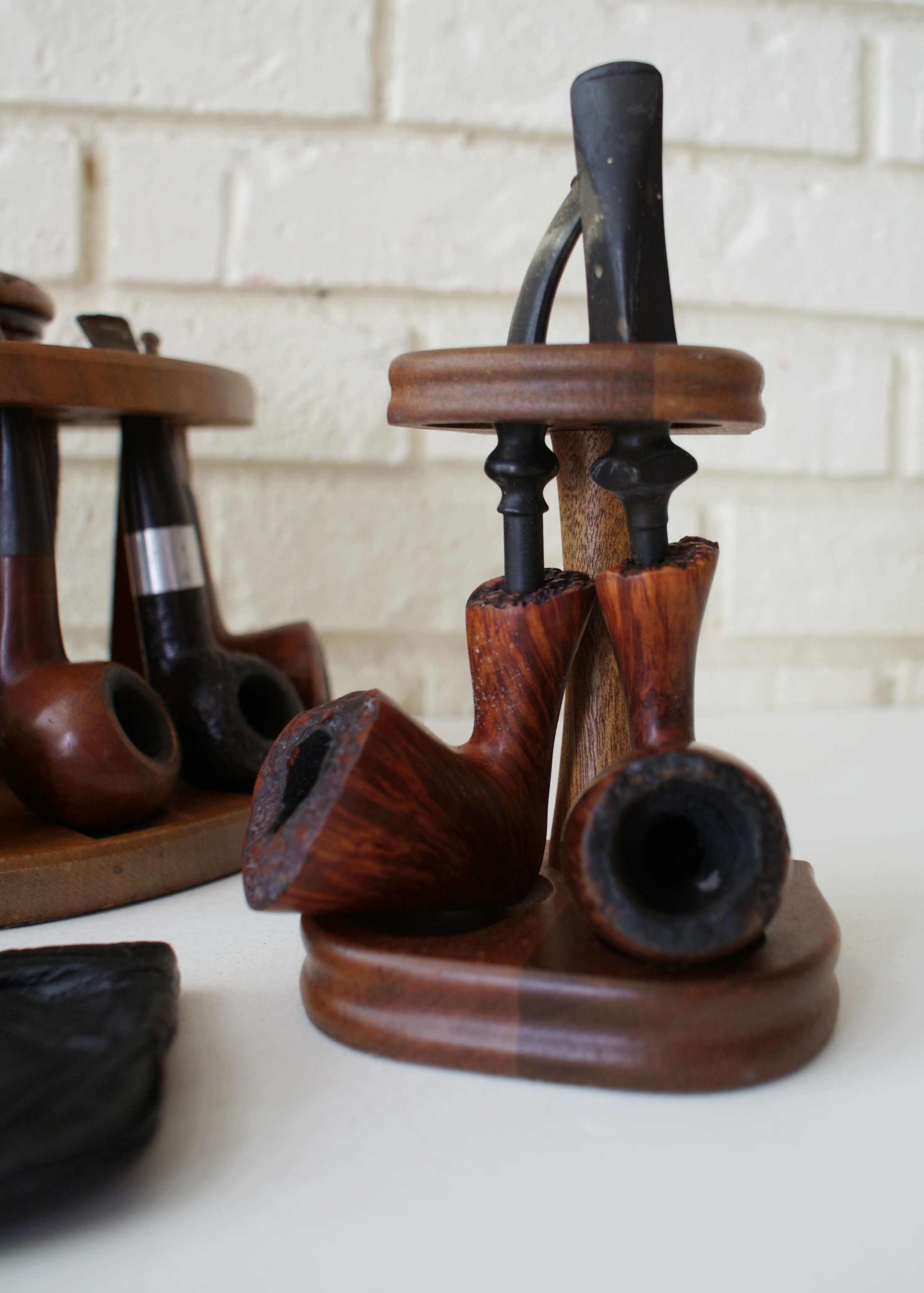 UPDATED LISTING 1950's - 1960's 12 Pc. Pipes and Humidor Lot