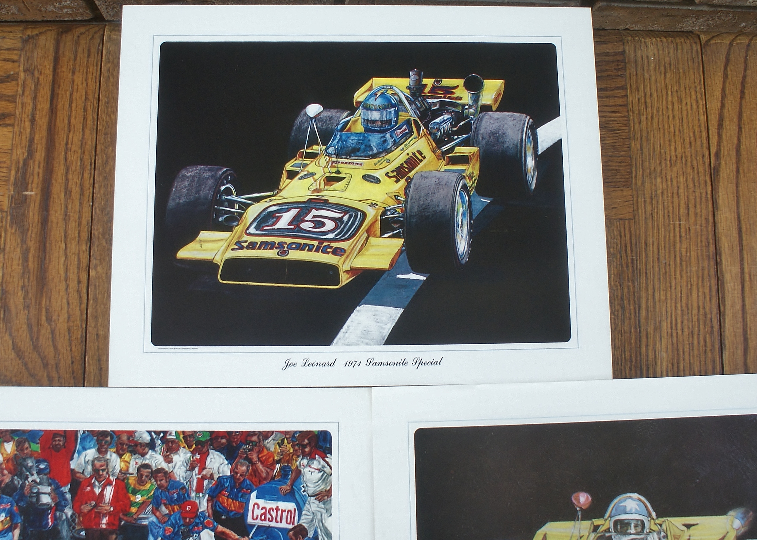 (5) 1970 - 1971 Ron Burton Prints in Sleeve