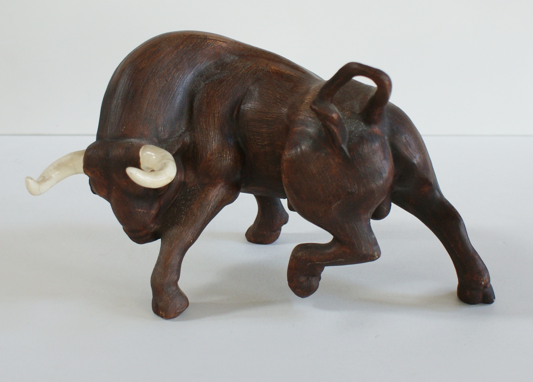 Ceramic Bull Statue