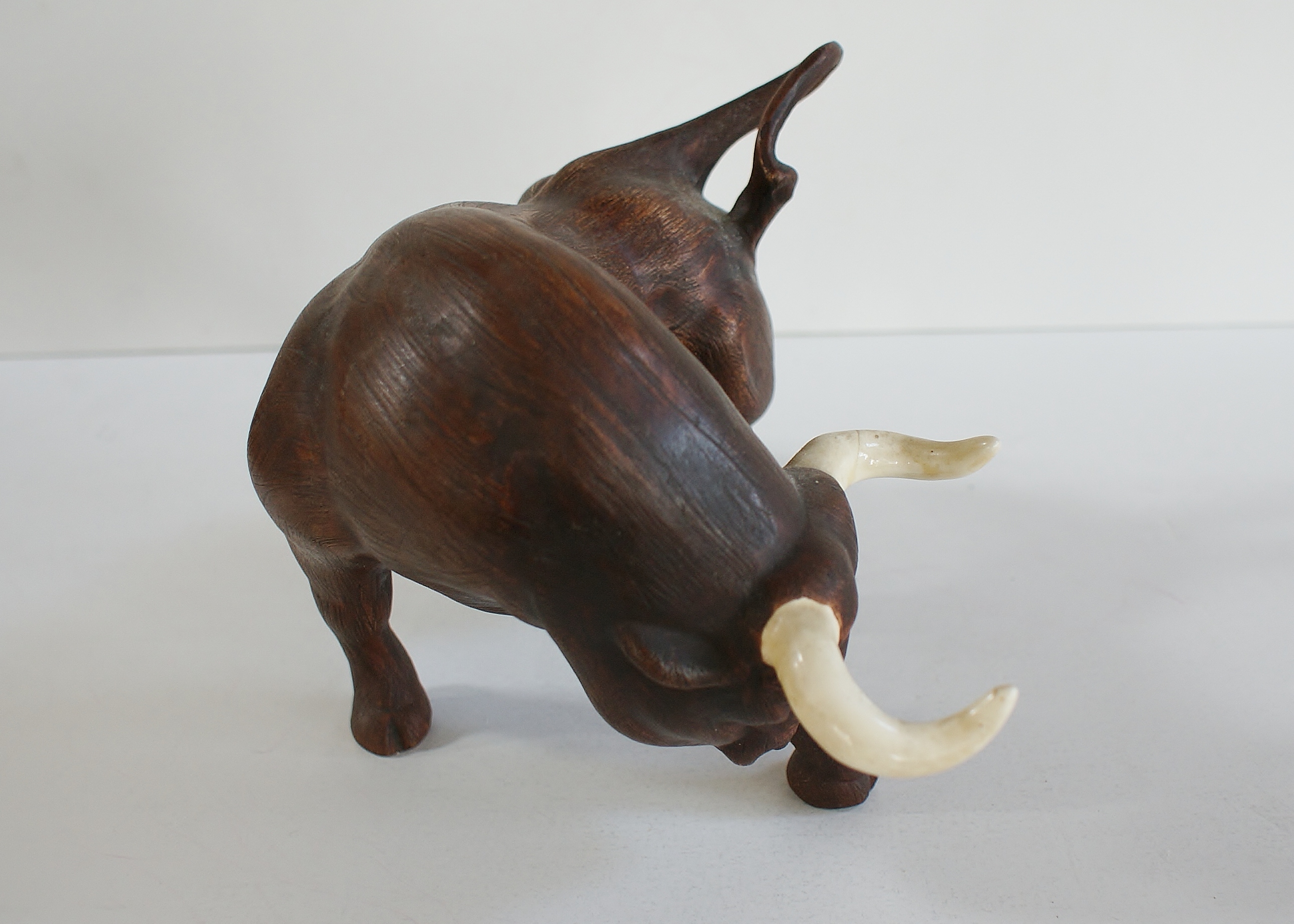 Ceramic Bull Statue