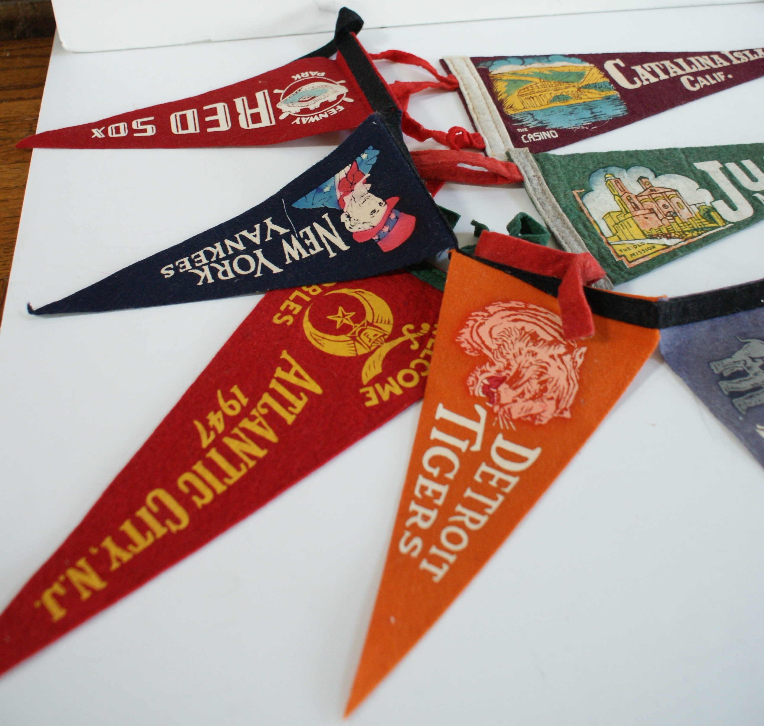 Lot of Vintage Baseball and Travel Pendants 