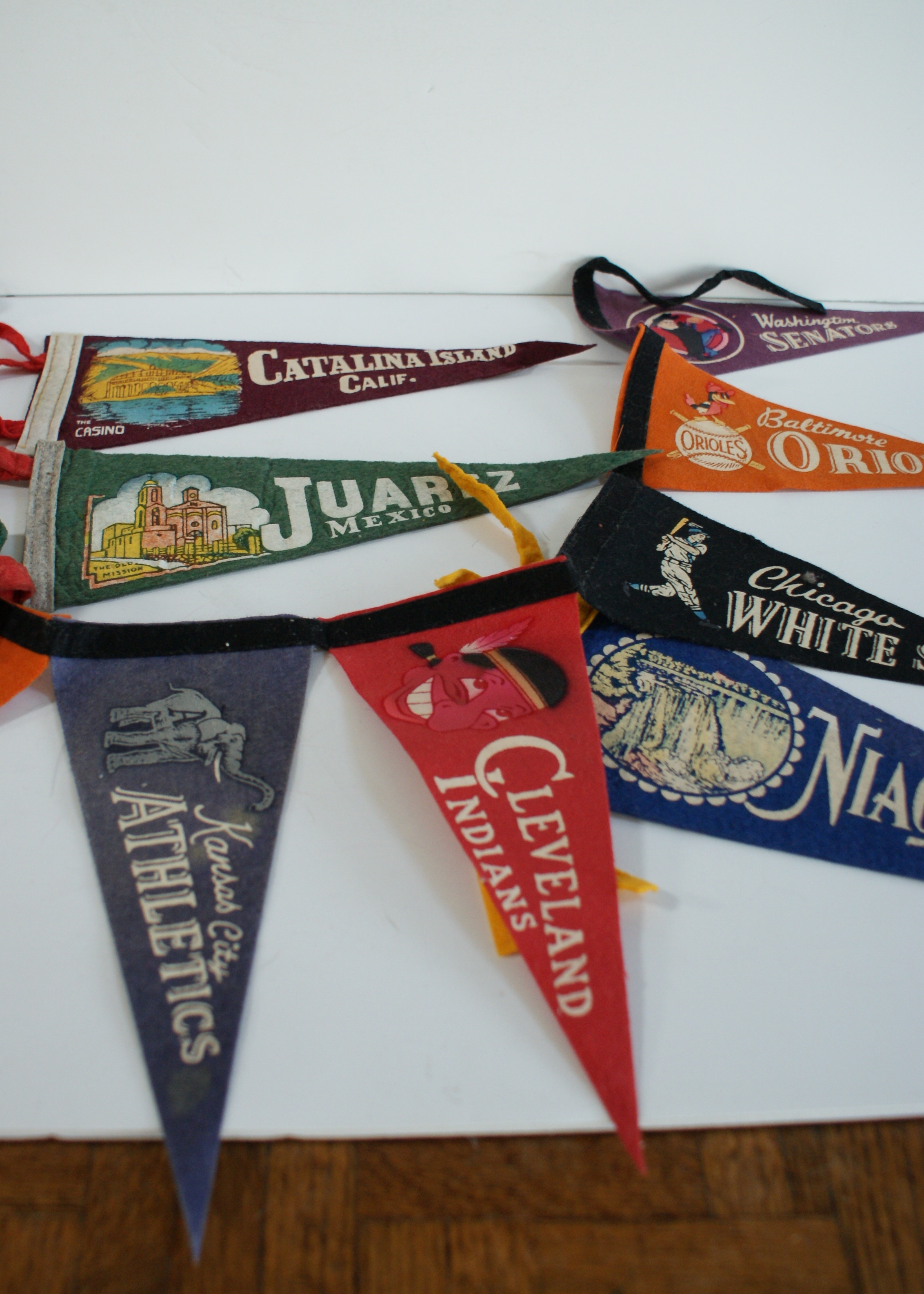 Lot of Vintage Baseball and Travel Pendants 