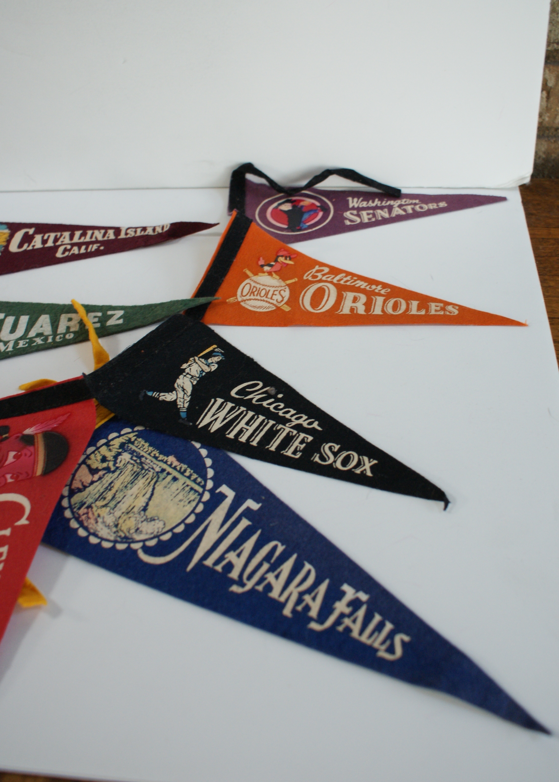 Lot of Vintage Baseball and Travel Pendants 