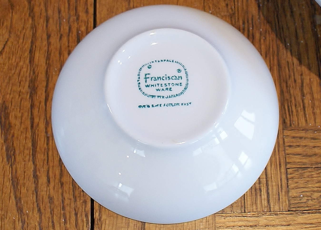 (83) piece Franciscan White Stoneware Dish Set