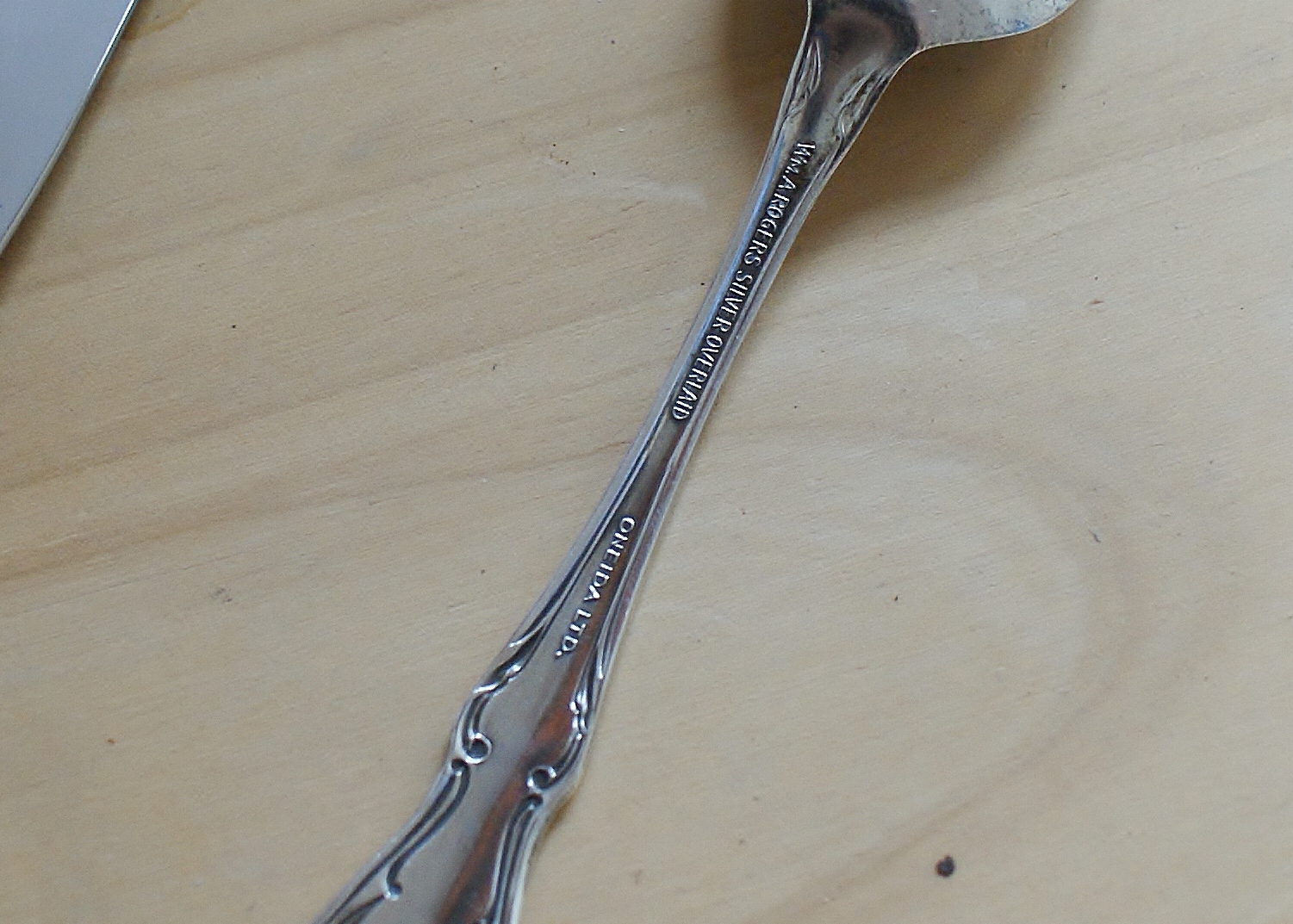 W.M.A. Rogers Silver Plated Flatware Set