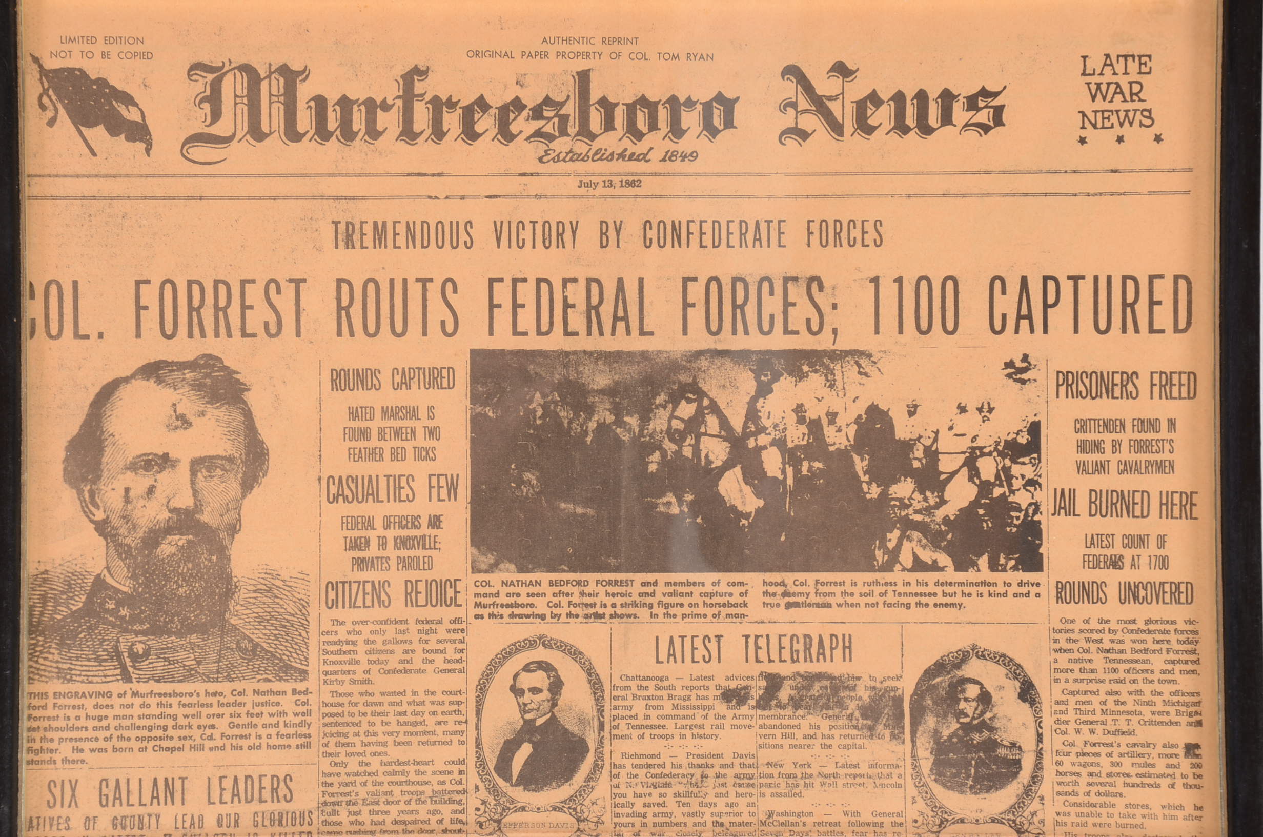 Group of Civil War Photograph Prints