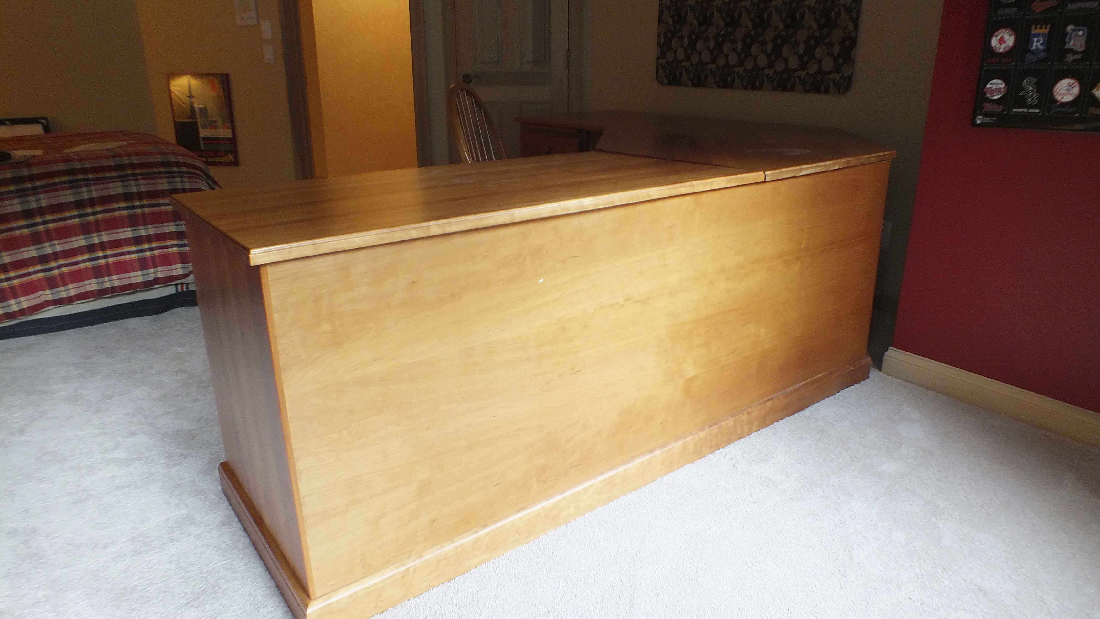 Custom Designed Cherry Wood Desk