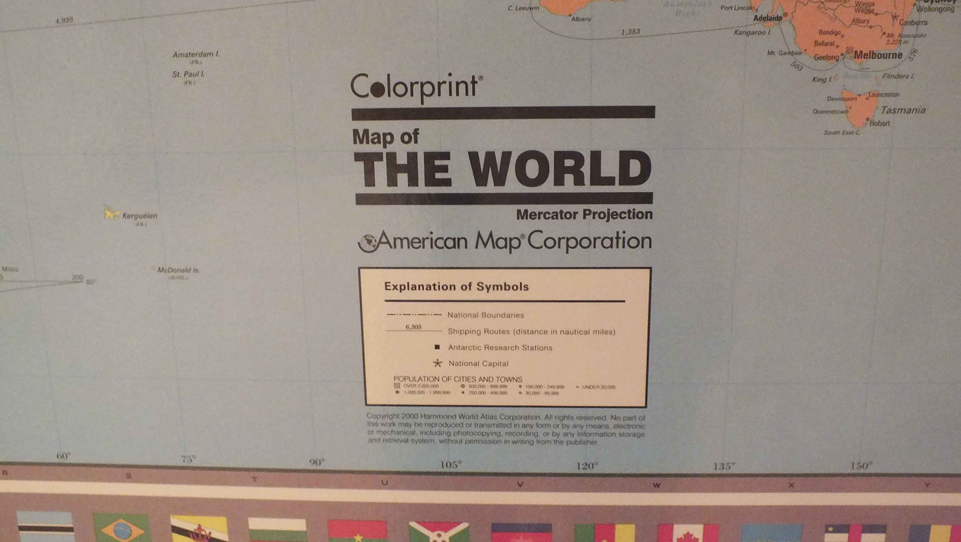 Two Colorprint Maps