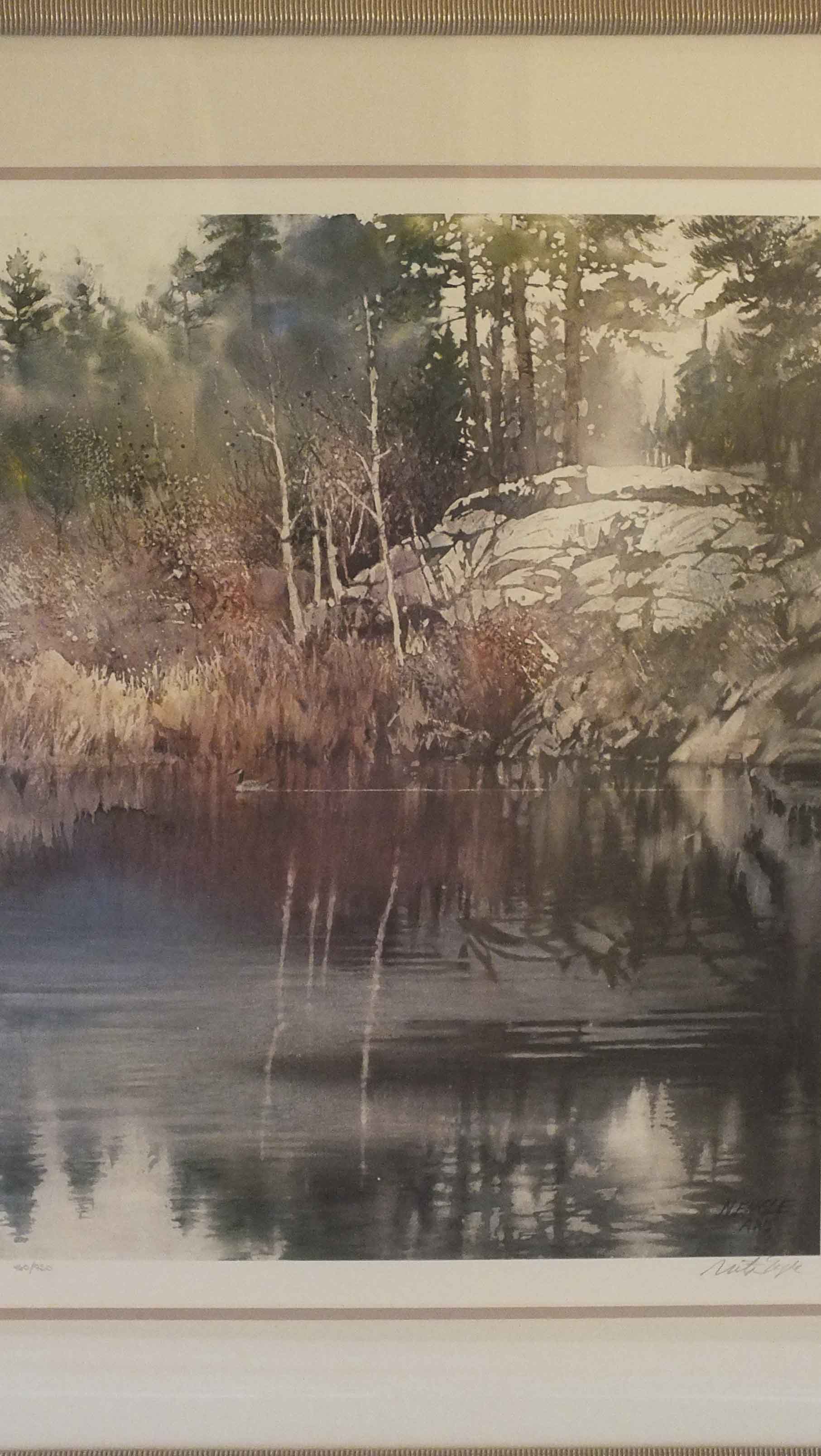 N. Engle Signed and Numbered Print