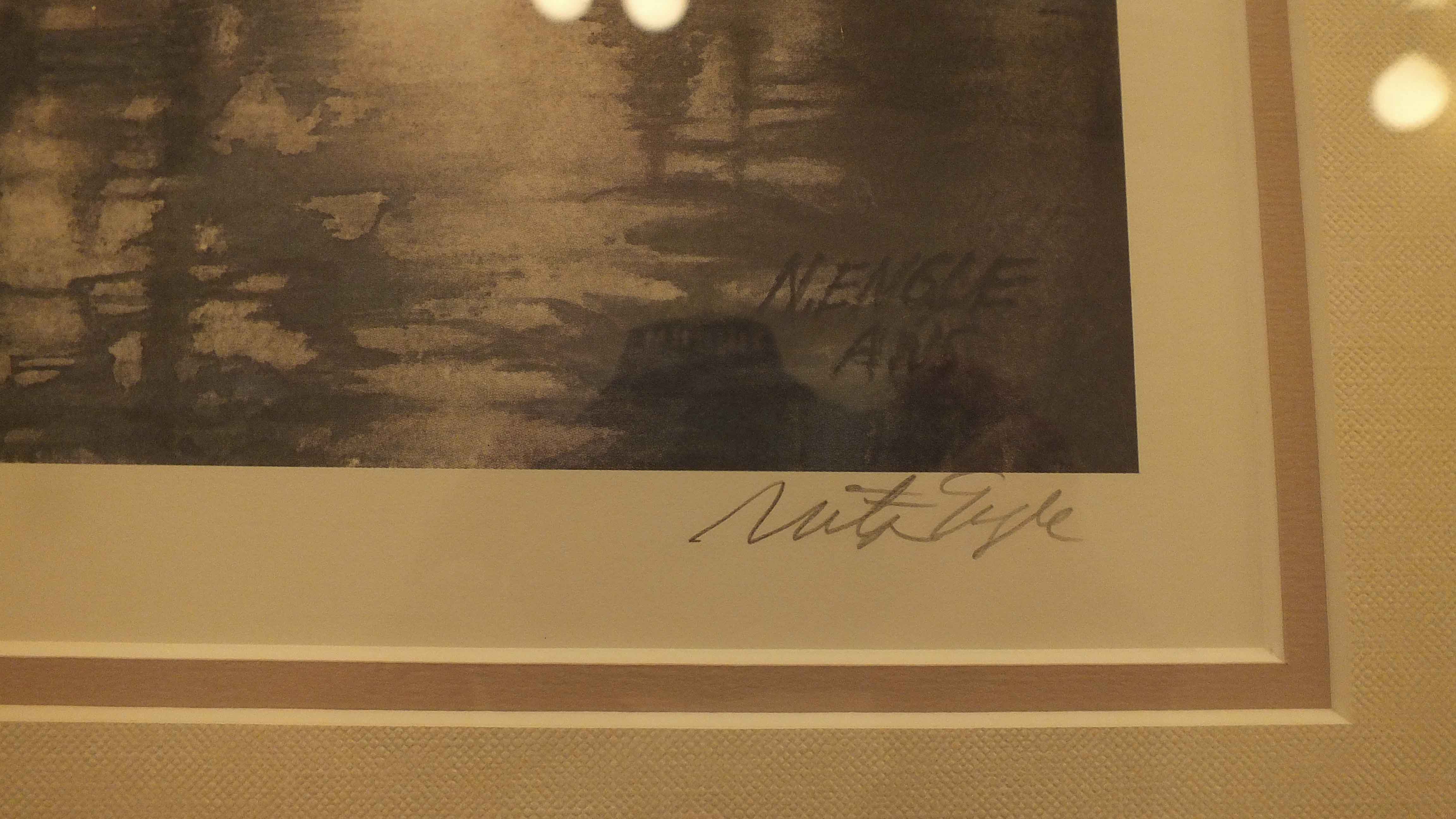 N. Engle Signed and Numbered Print