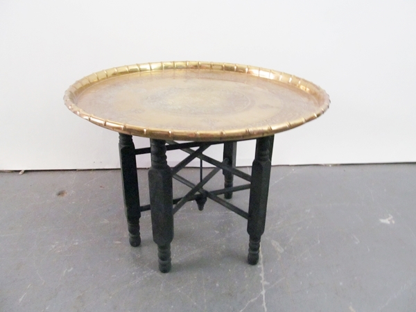 Turkish Style Brass Coffee Table