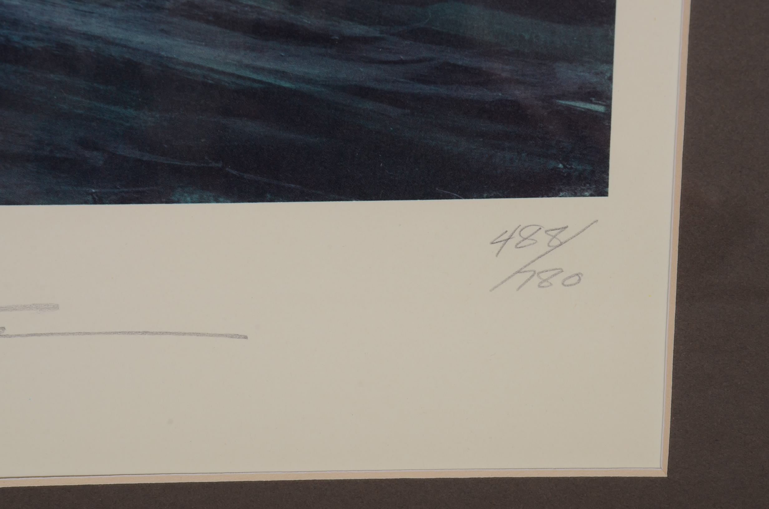 Original Thomas M. Hoyne Photo Offset Lithography Print