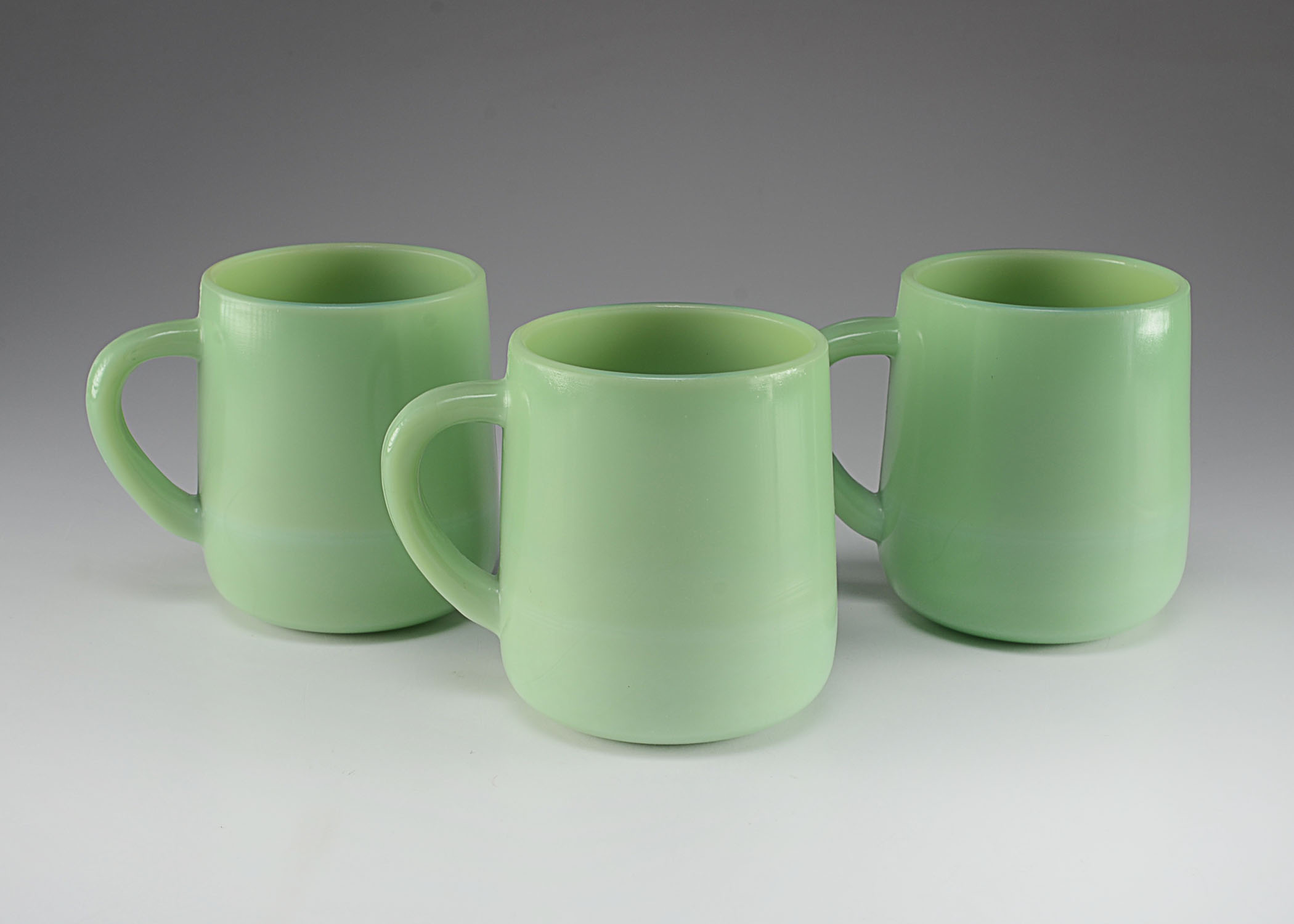 Modern Jadeite Coffee Mugs