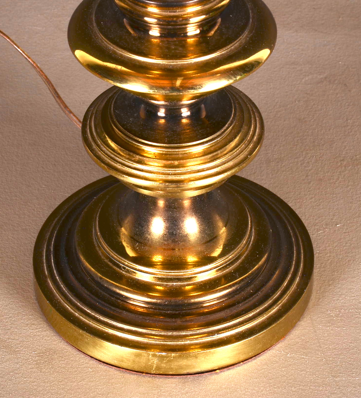 Gold Tone Table Lamp