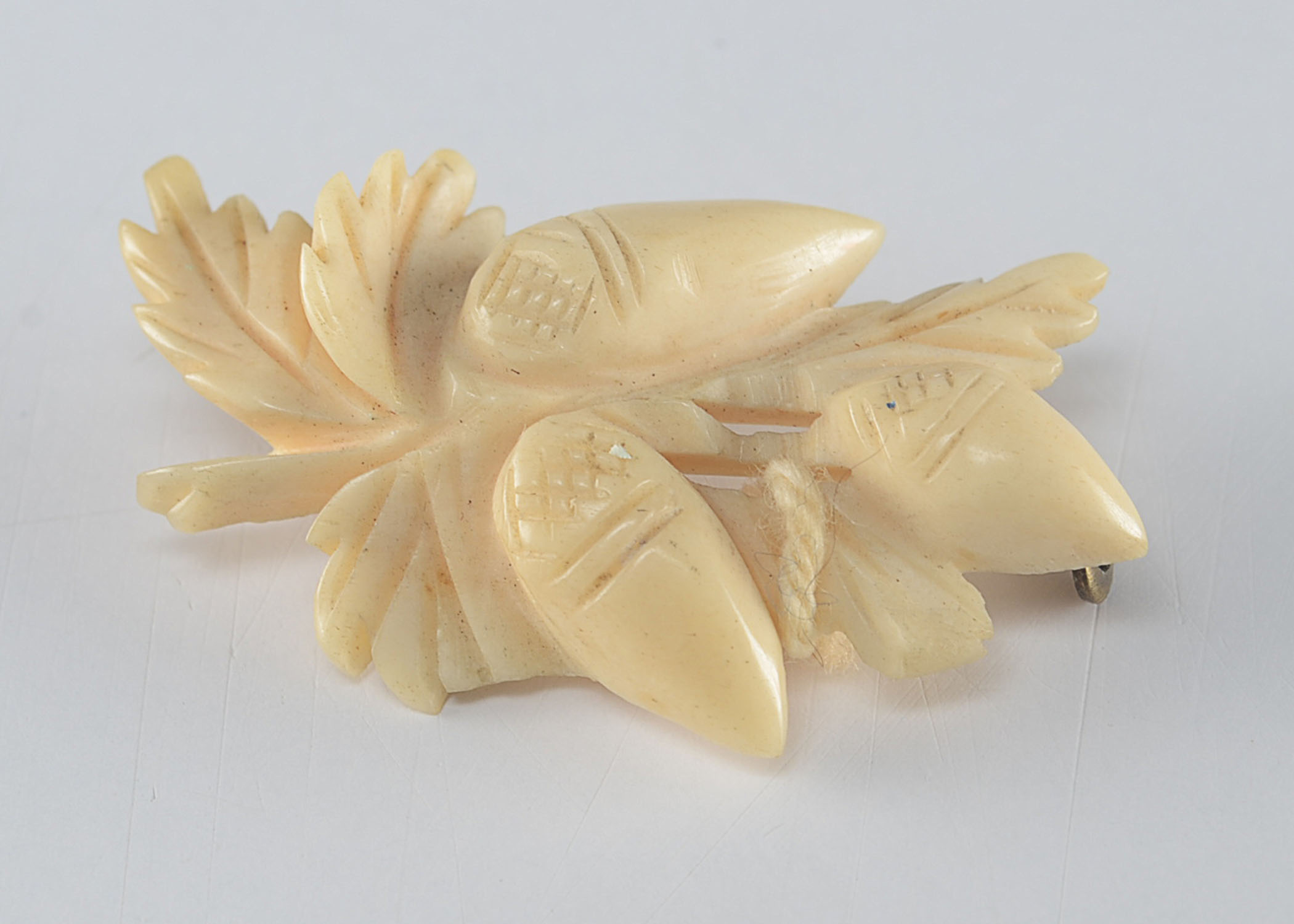 Mexican Handpainted 'Our Lady of Guadalupe' Box And Handcarved Bone Necklace