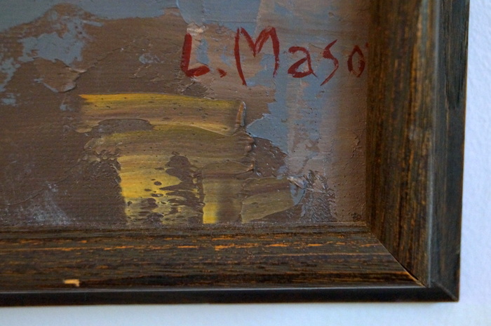 L. Mason Oil Painting