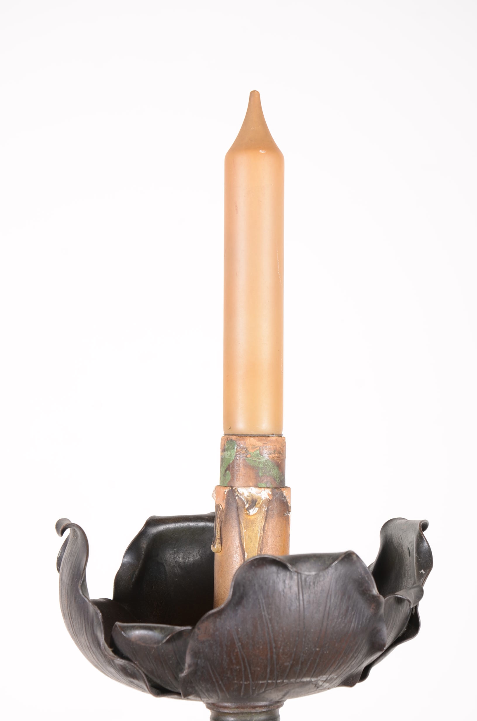 Antique Flower Floor Lamp