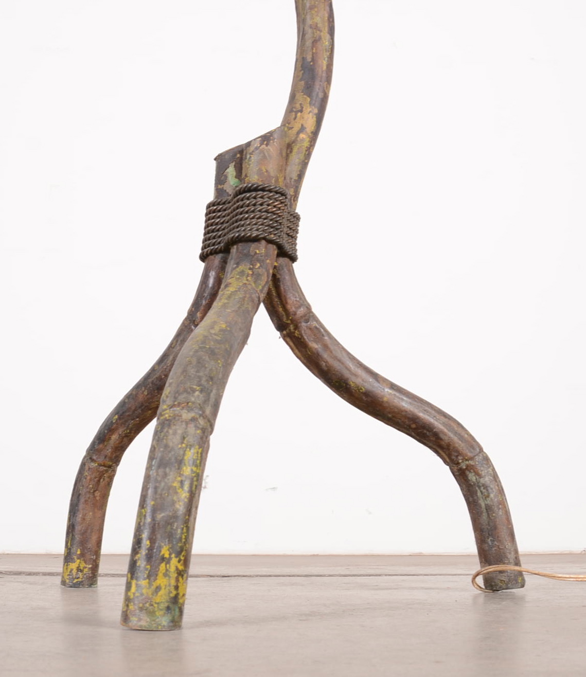 Antique Flower Floor Lamp