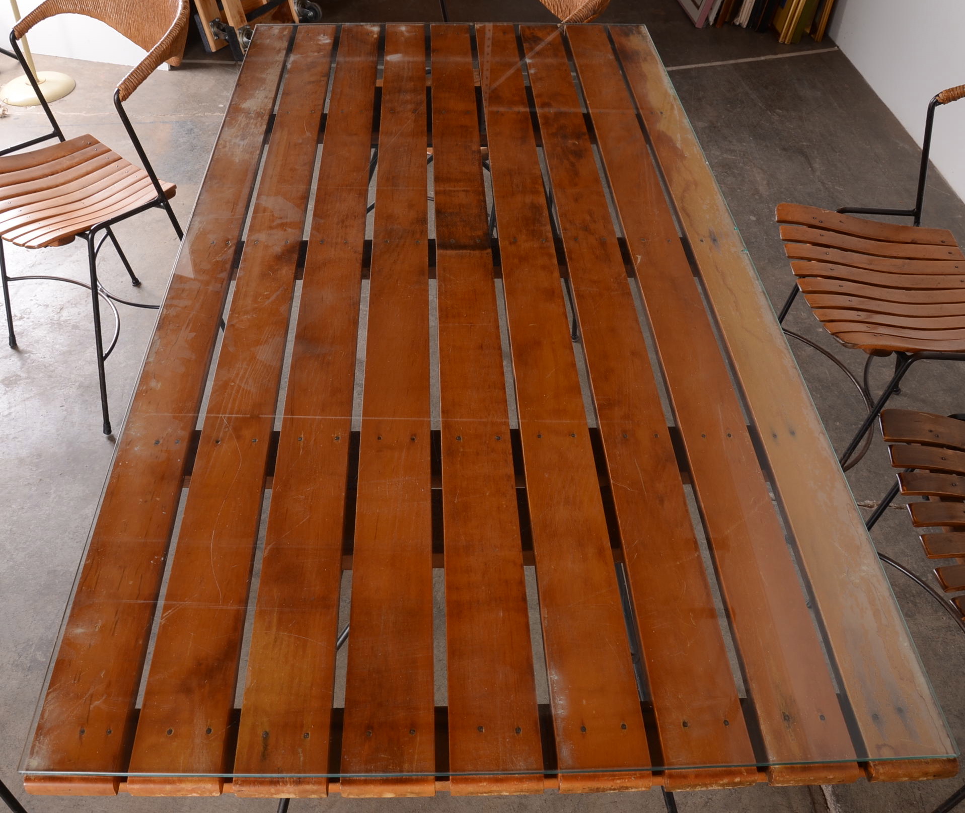 Mid Century Arthur Umanoff for Raymor Patio Set And Chairs