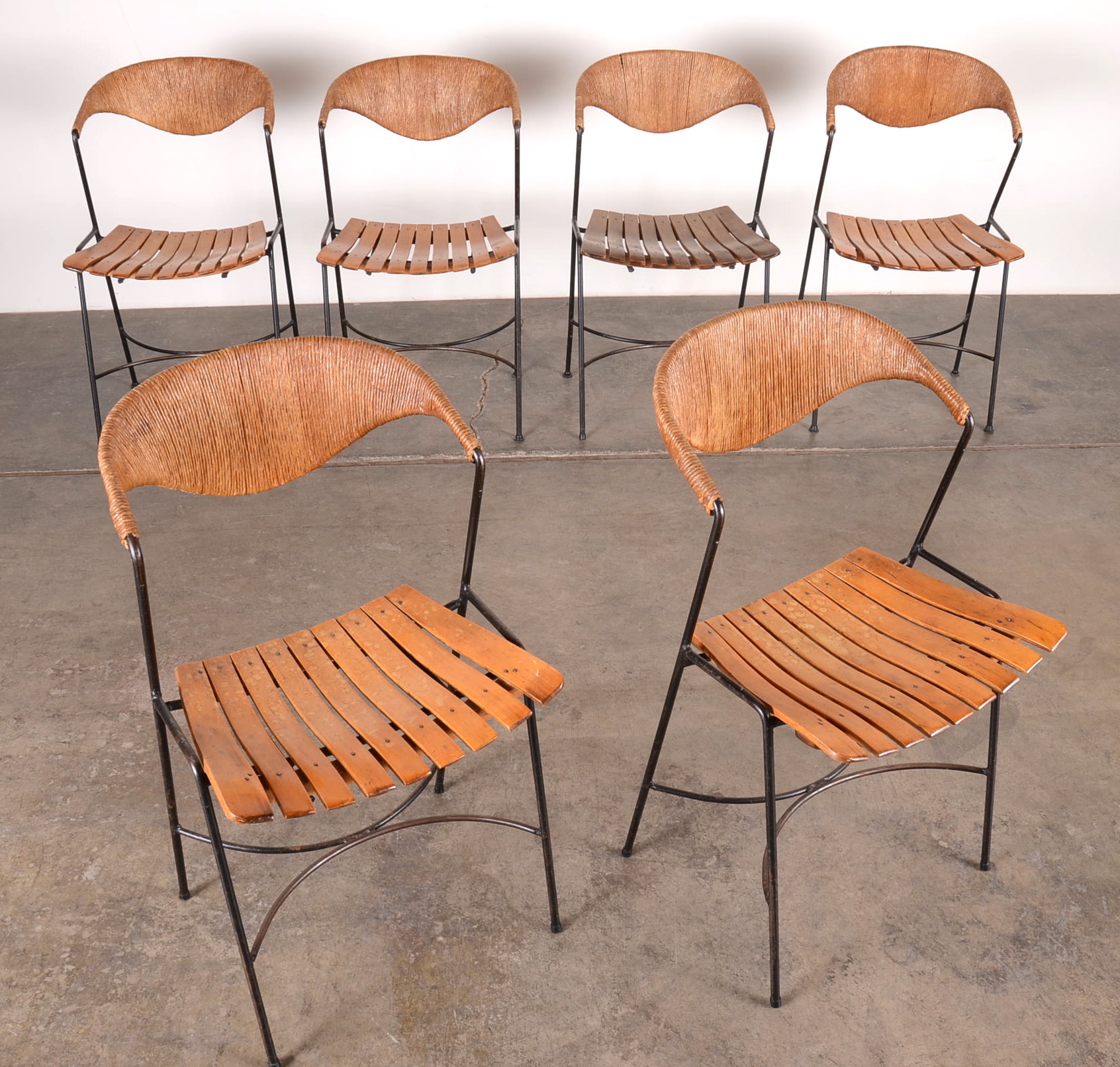 Mid Century Arthur Umanoff for Raymor Patio Set And Chairs