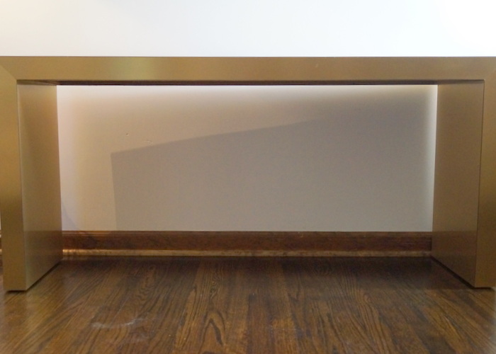 Sleek Modern Sofa Table