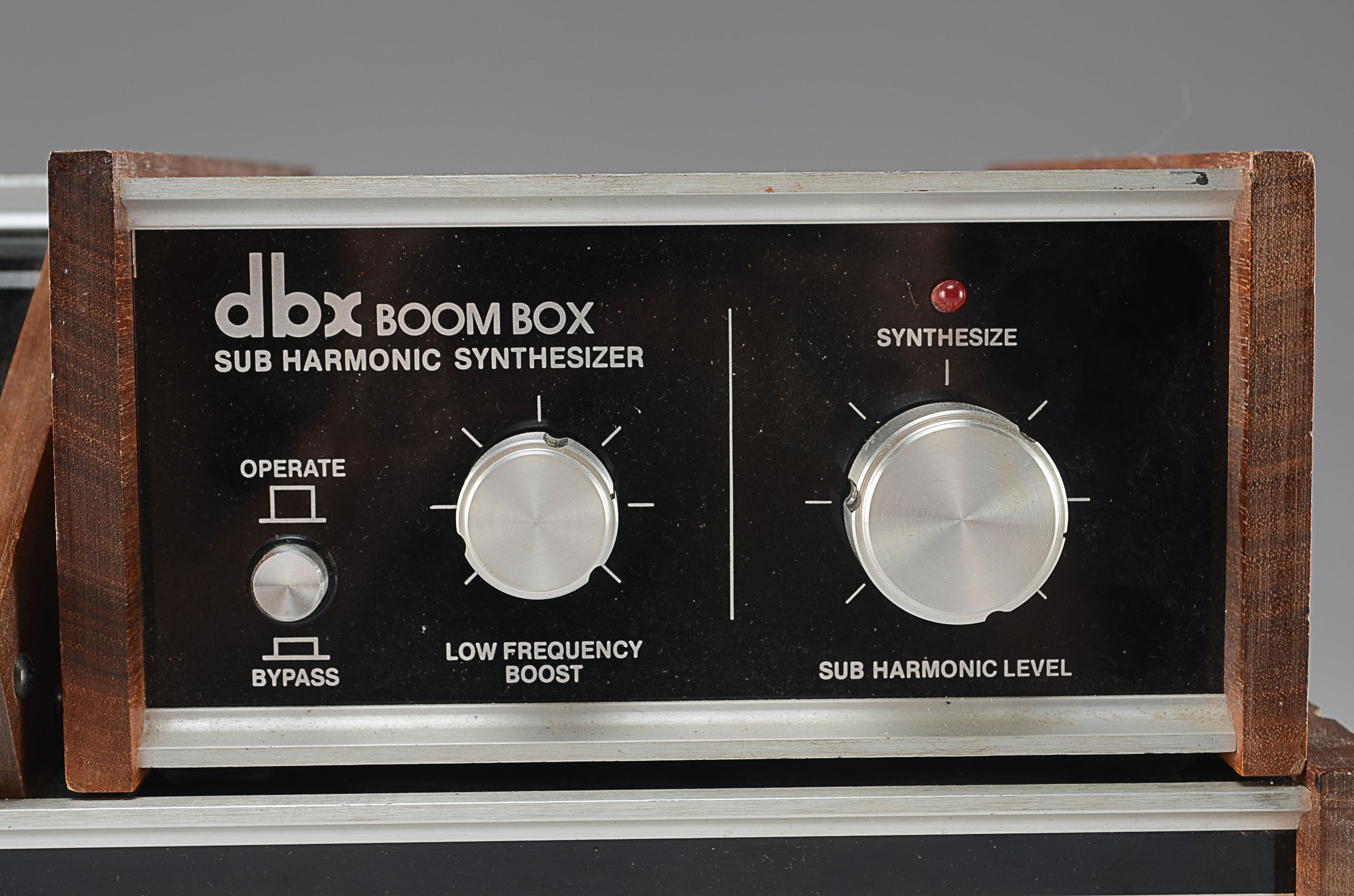 dbx 3 Band Dynamic Range Expander, Boom Box Sub Harmonic Synthesizer, and 3BX-R Remote Control