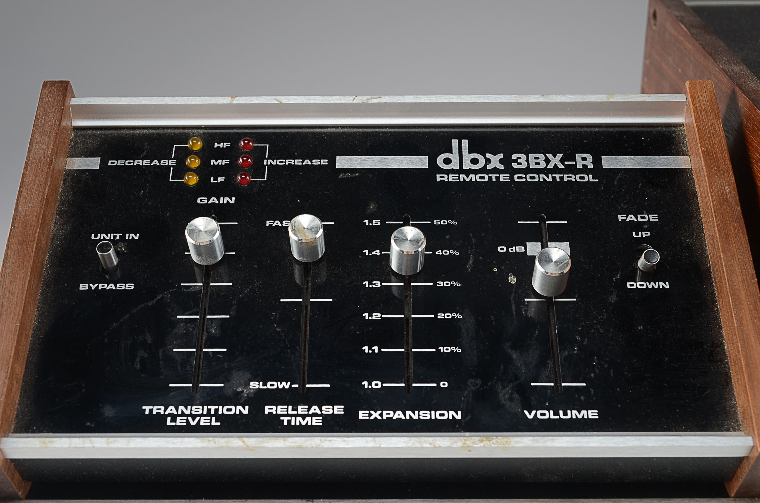 dbx 3 Band Dynamic Range Expander, Boom Box Sub Harmonic Synthesizer, and 3BX-R Remote Control